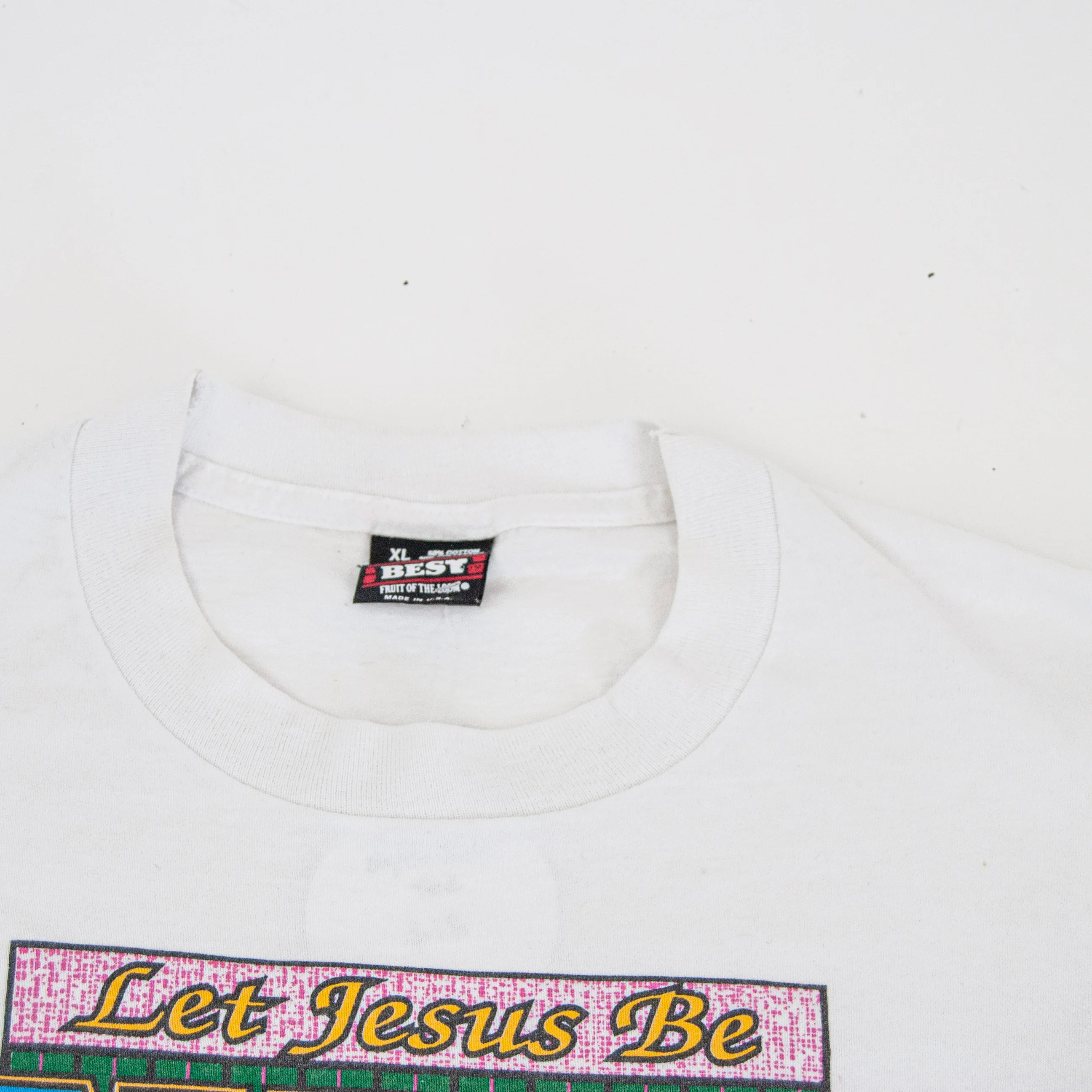 90s Jesus Evangelical Single Stitch Screen Stars Tee By Screen Stars - Image 6