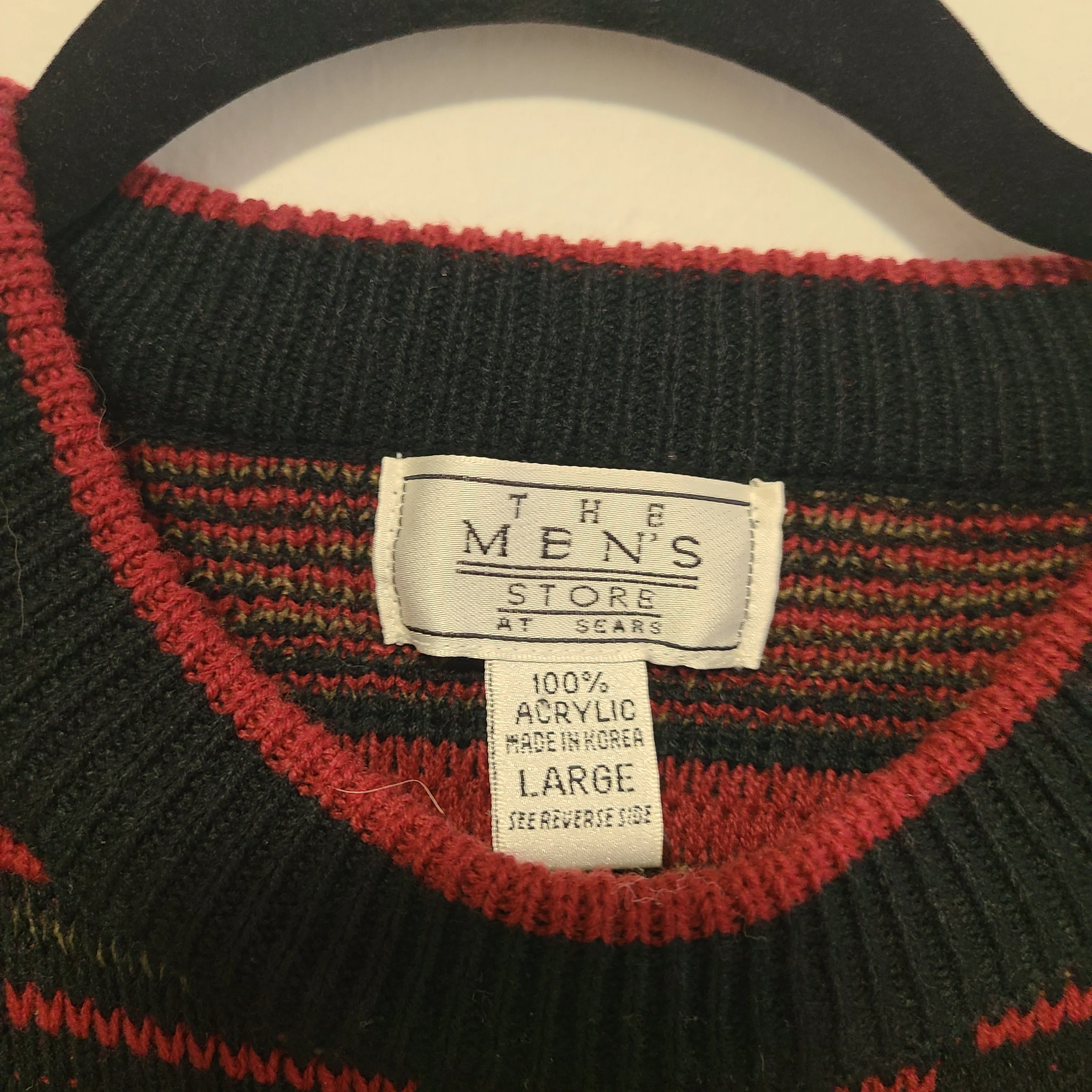 90s Knit Crewneck Sweater By The Men's Store At Sears - Image 5