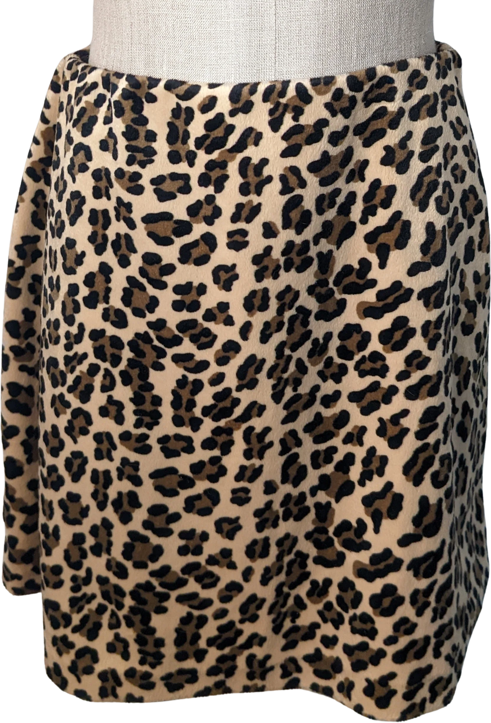 90s Leopard Cheetah Mini Skirt By Sense