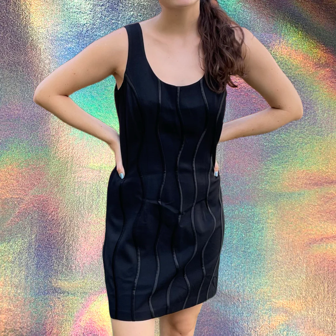 90s Little Black Dress By Dani Michaels - Image 3