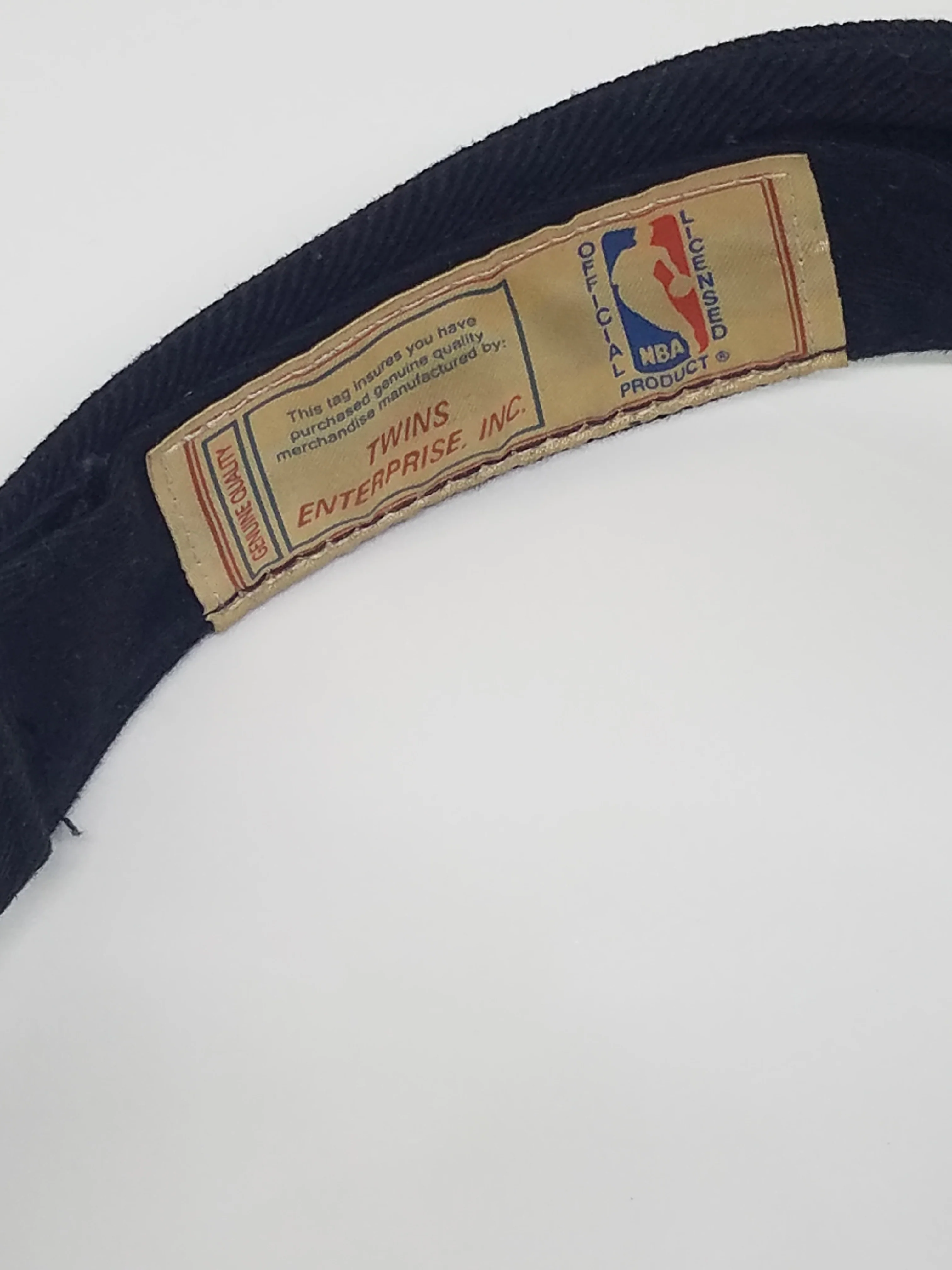 90s Los Angeles Lakers Basketball Visor By Twins Enterprise Inc. - Image 6