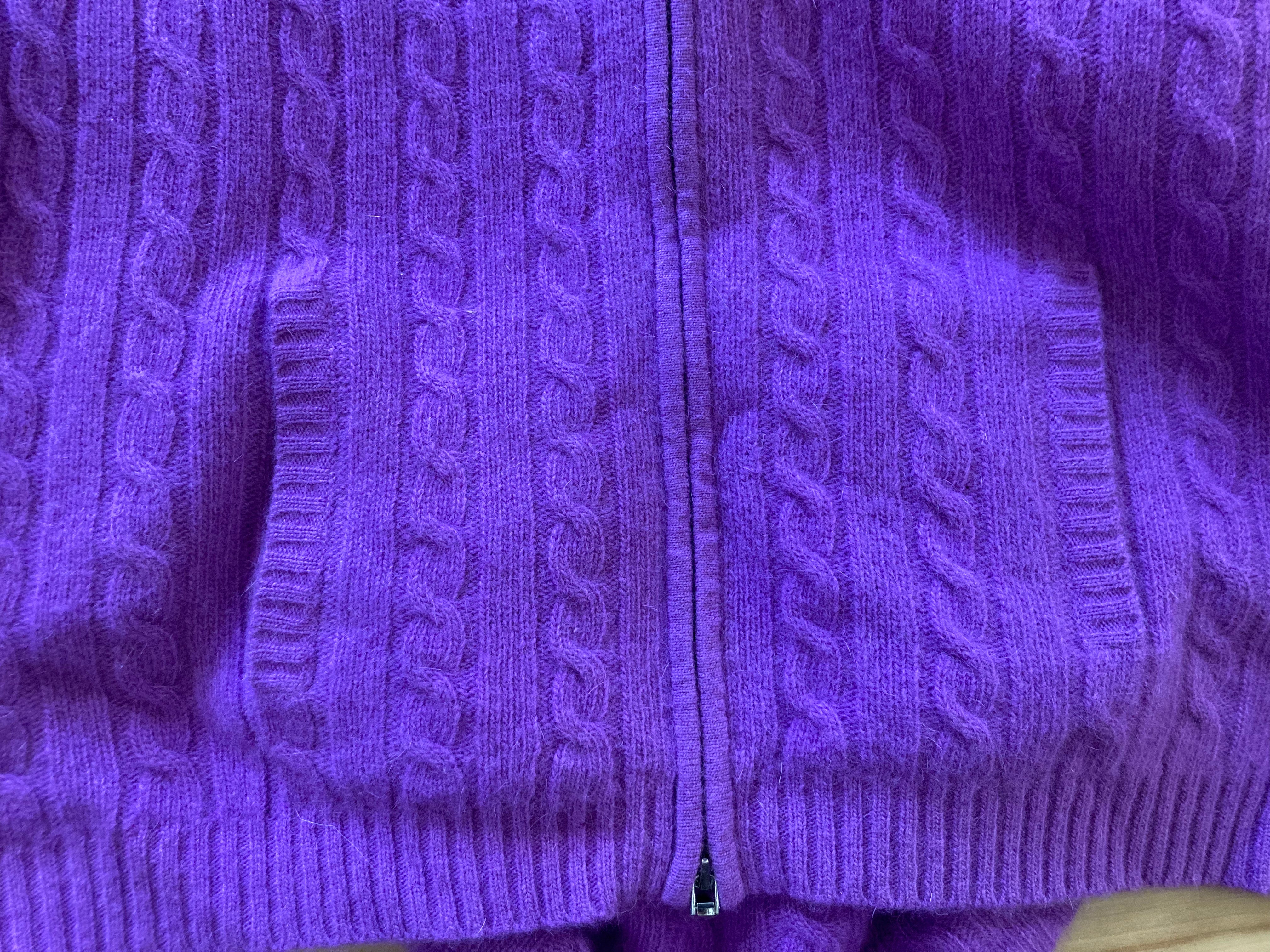 90s Luscious Soft Purple Sweater By Lauren Ralph Lauren - Image 6