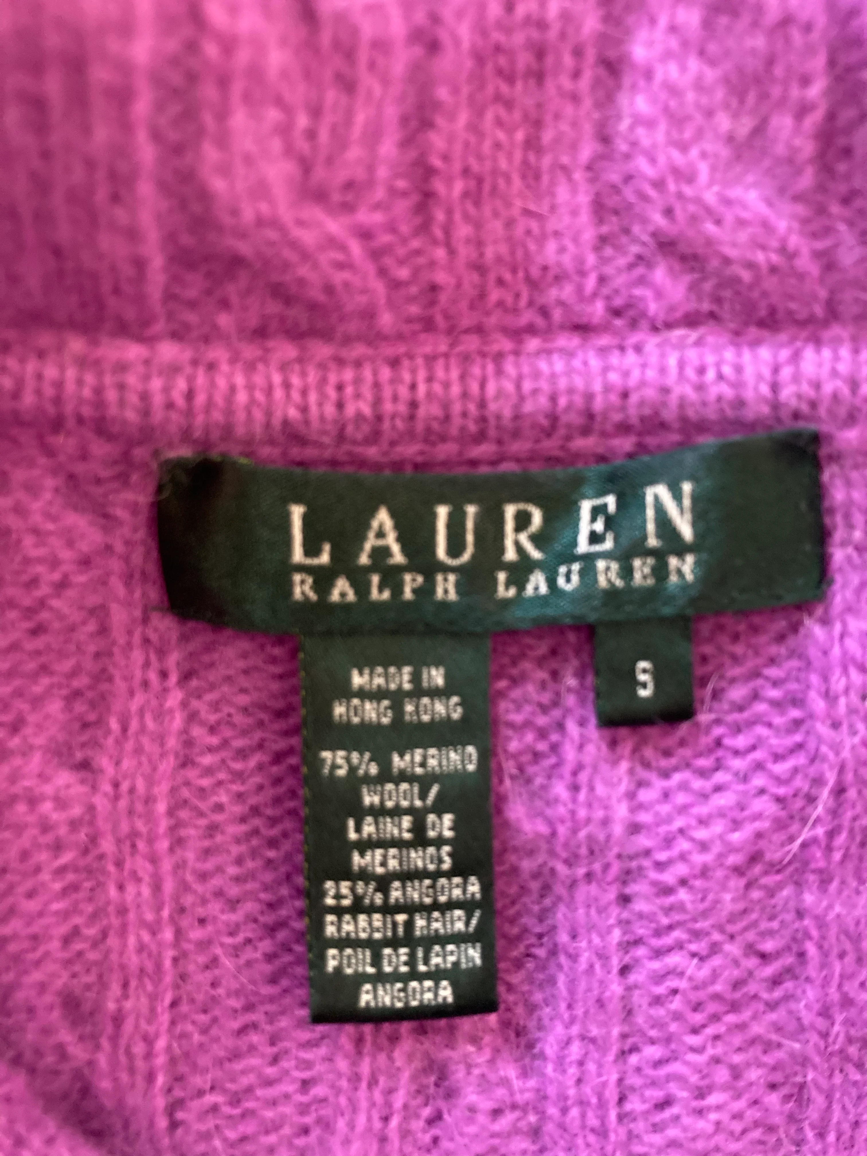90s Luscious Soft Purple Sweater By Lauren Ralph Lauren - Image 7