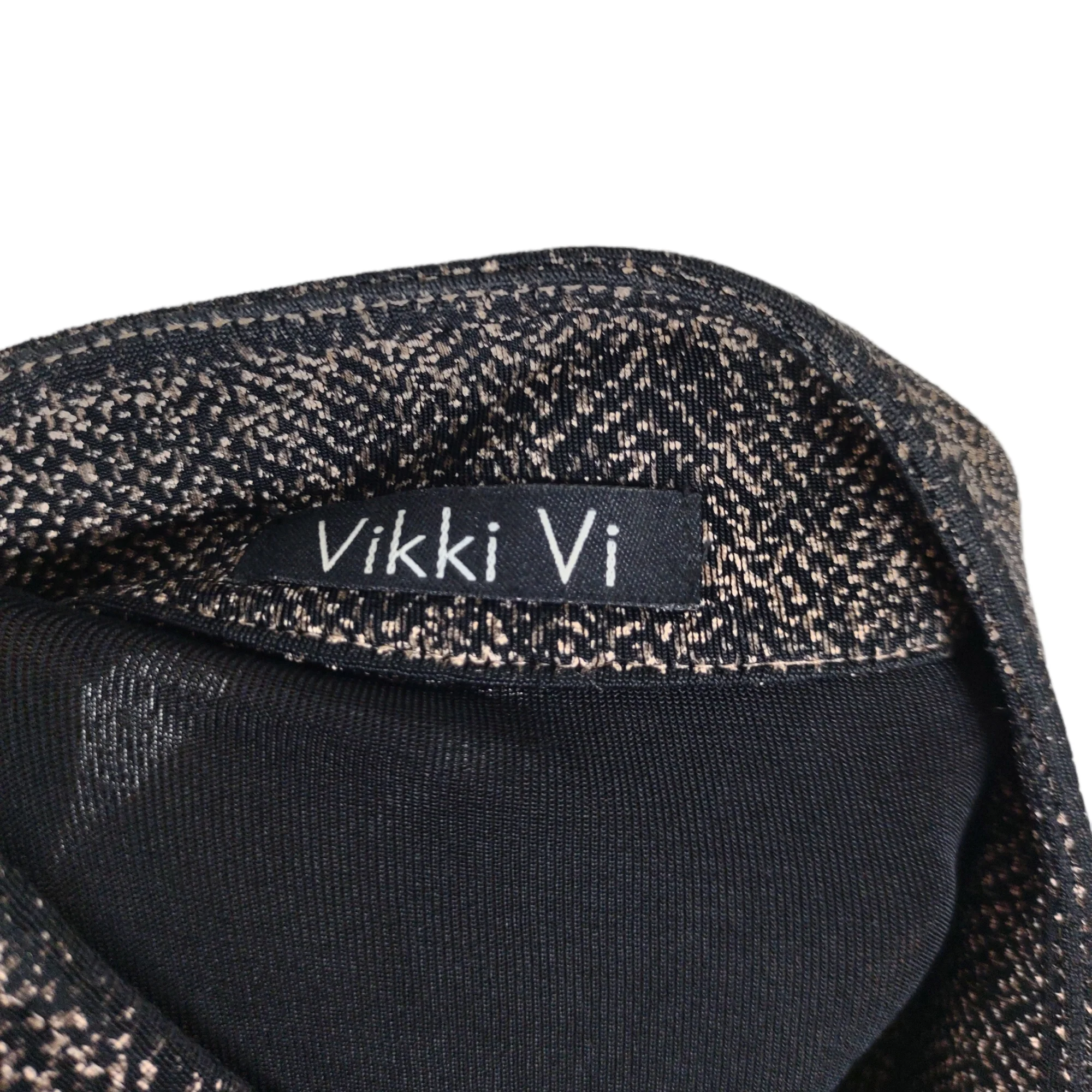90s Collar Button Up Duster Cardigan Jacket by Vikki Vi - Image 9