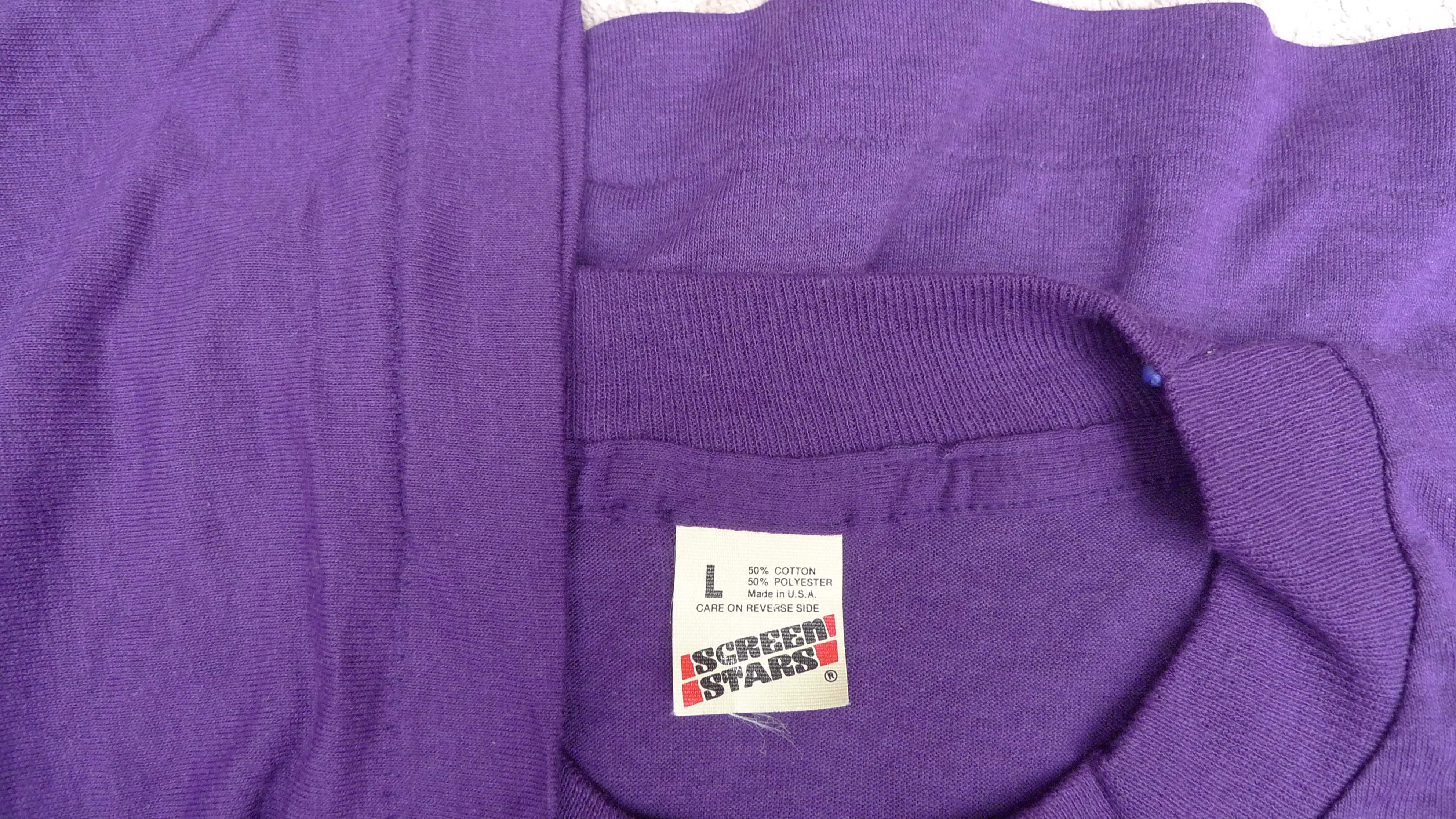 90s Mens 44 * 1992 Kraftwerk Single Stitch Shirt By Screen Stars - Image 3