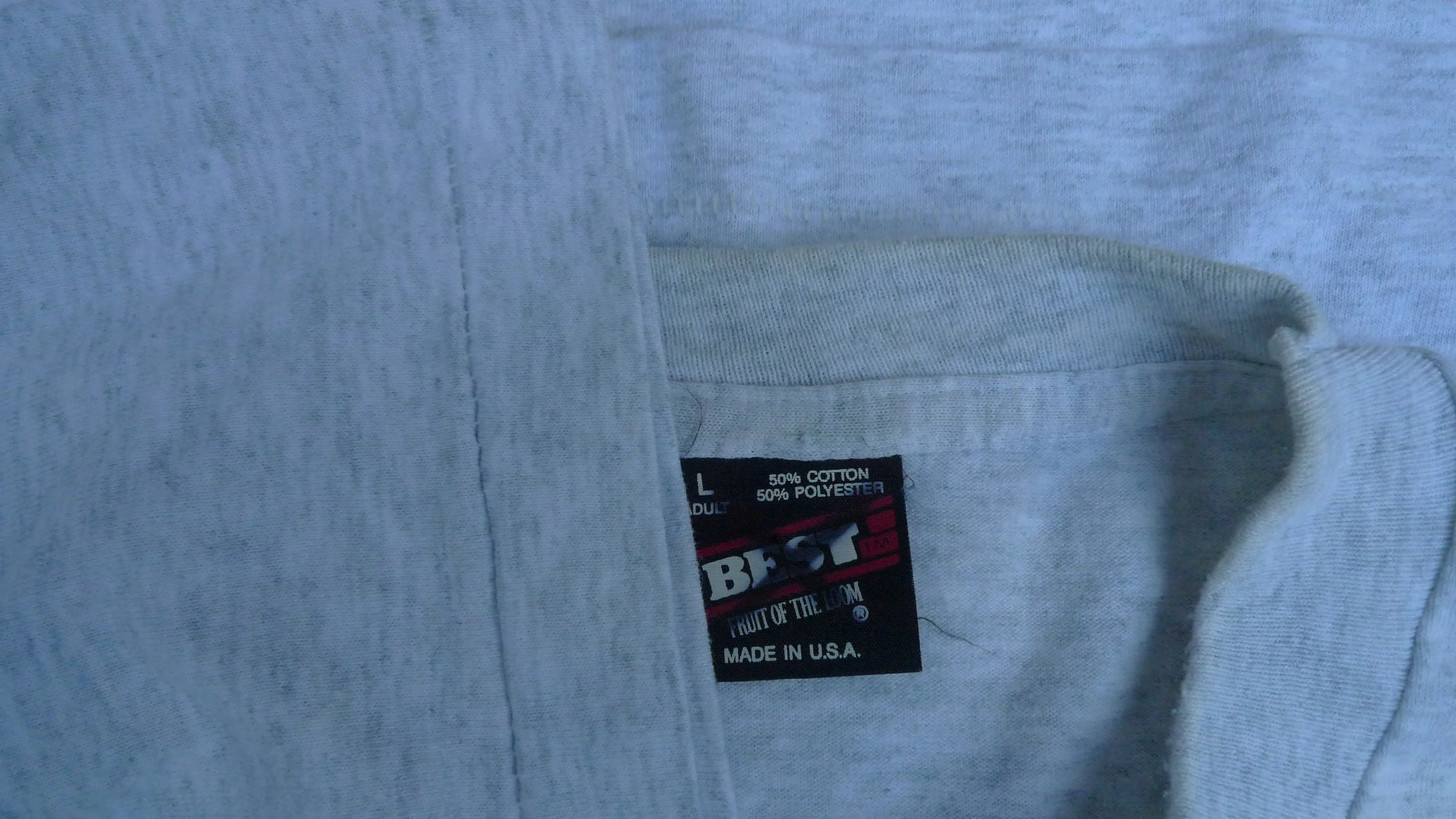 90s Mens 44 * 1995 Phenix City Alabama Baseball Shirt By Fruit of The Loom - Image 3