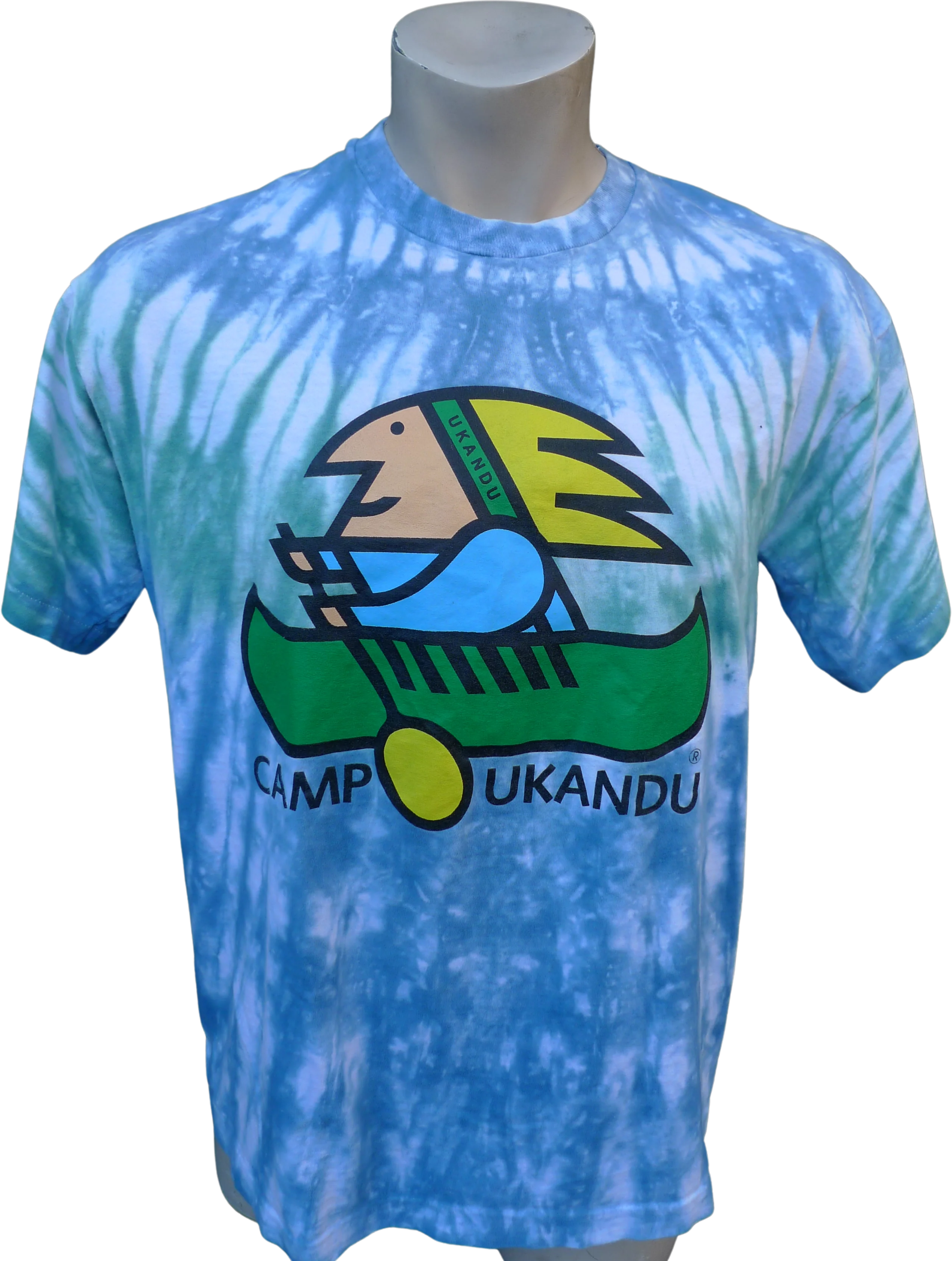 90s Mens 46 * Camp Ukandu Ohsu Cancer Center Shirt By Fruit of The Loom