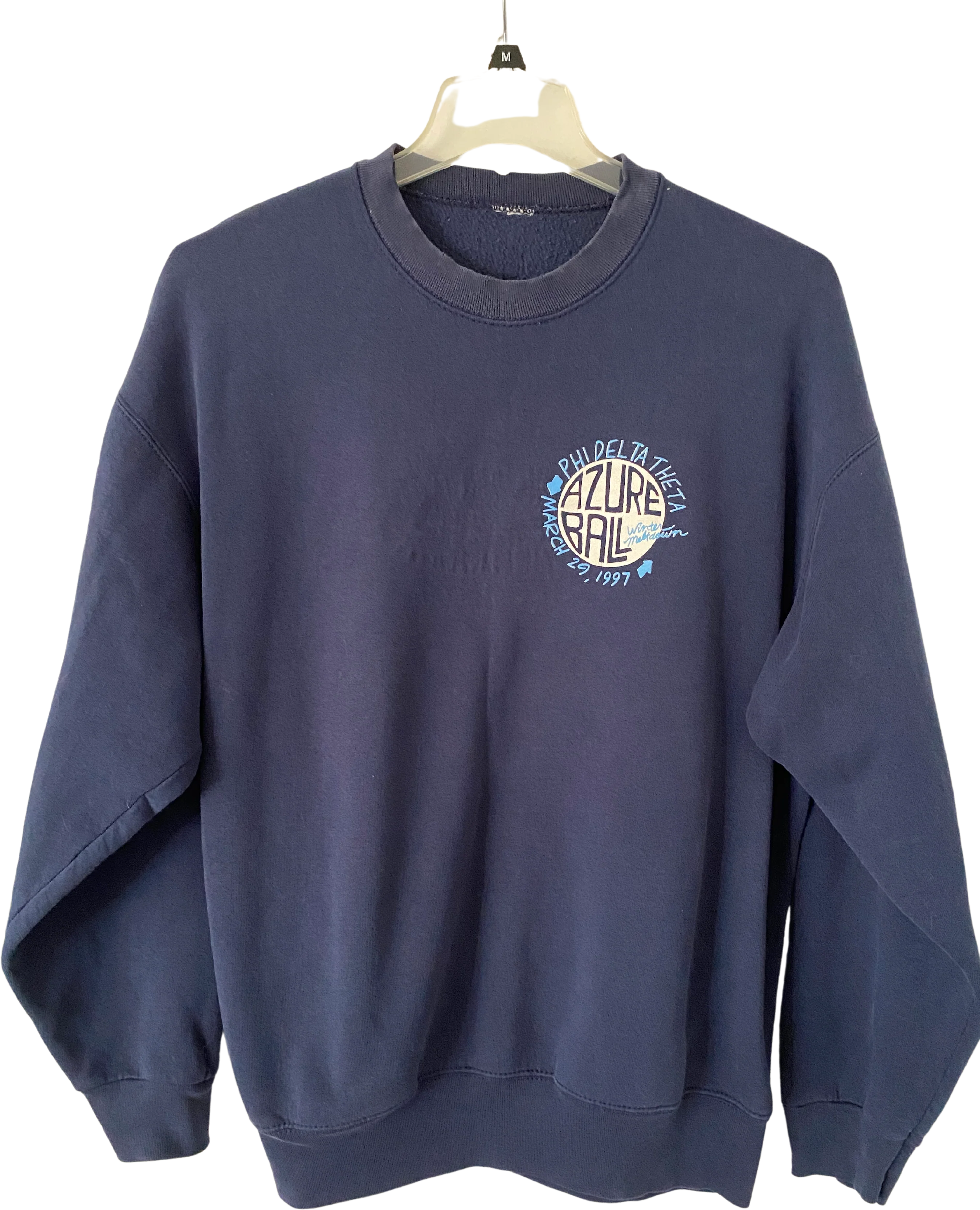 90s Mens Phi Delta Theta Fraternity Sweatshirt