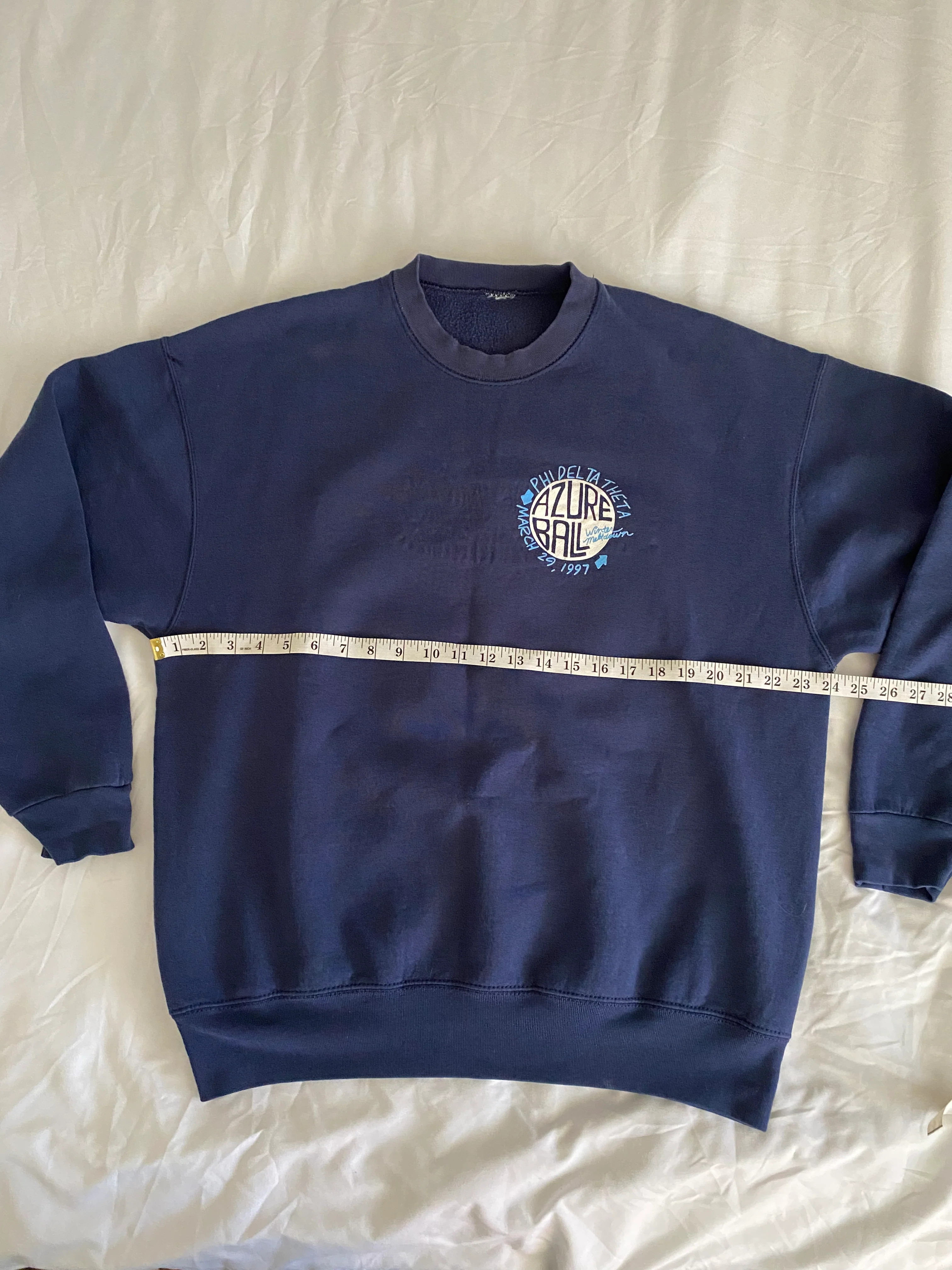 90s Mens Phi Delta Theta Fraternity Sweatshirt - Image 6