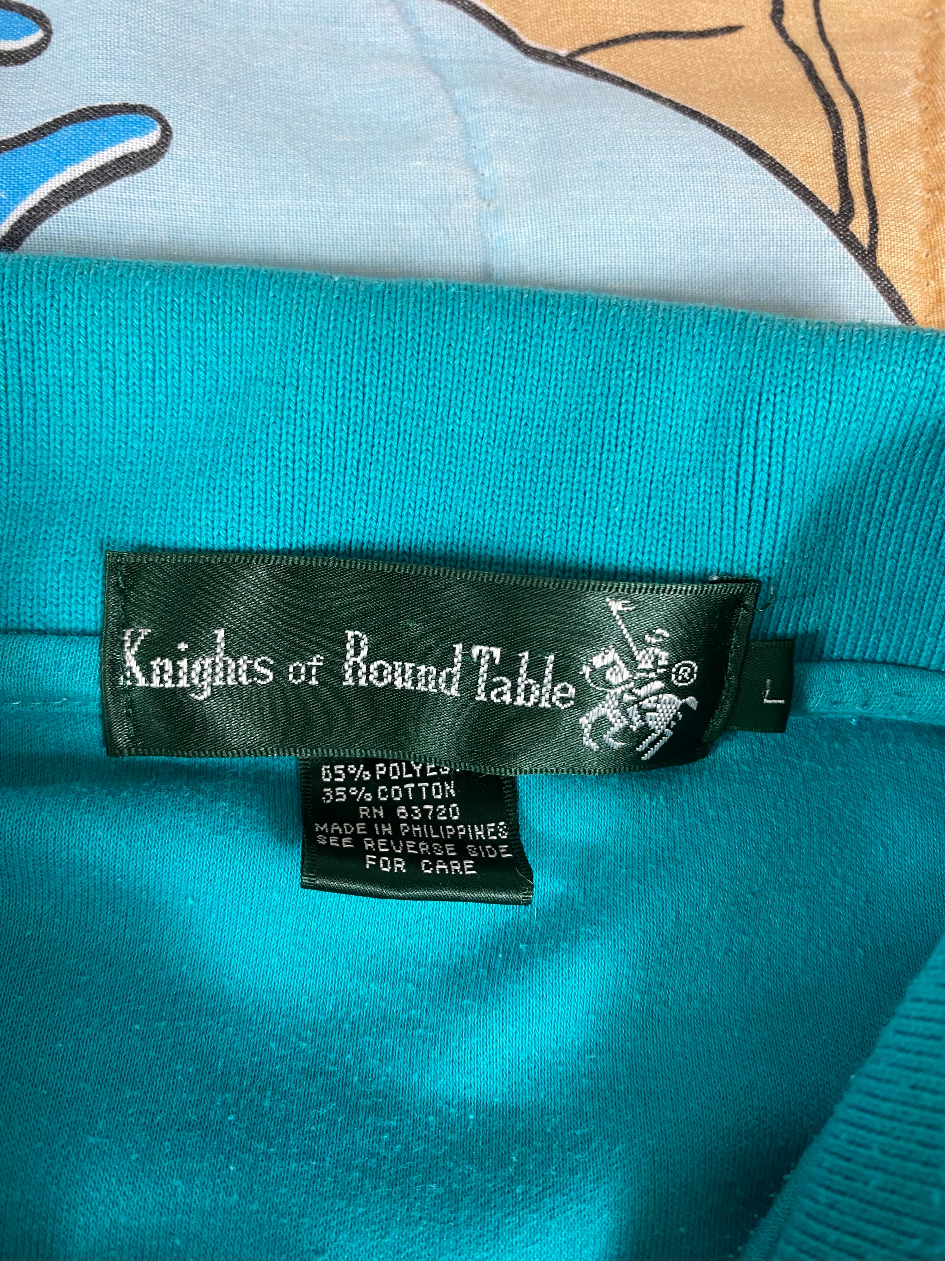 90s Mens Polo Shirt By Knights of The Roundtable - Image 5