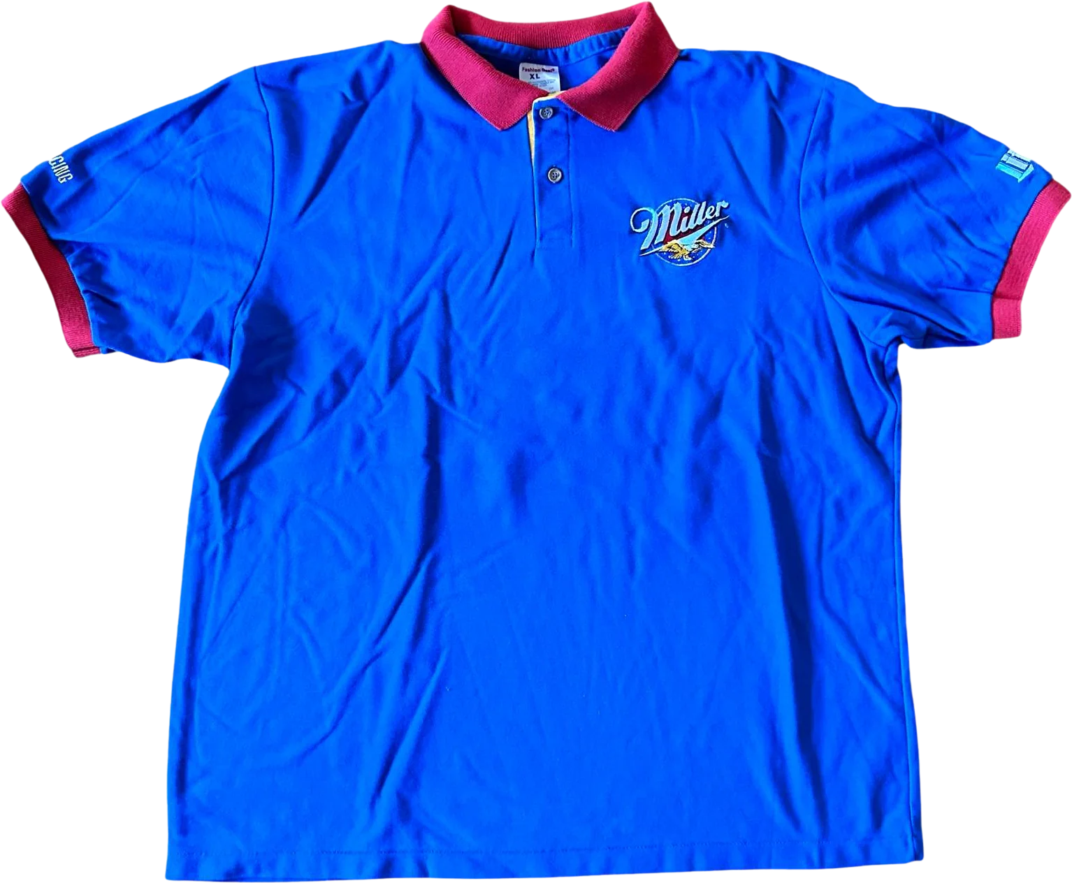90s Miller Lite Polo Shirt By Miller Lite