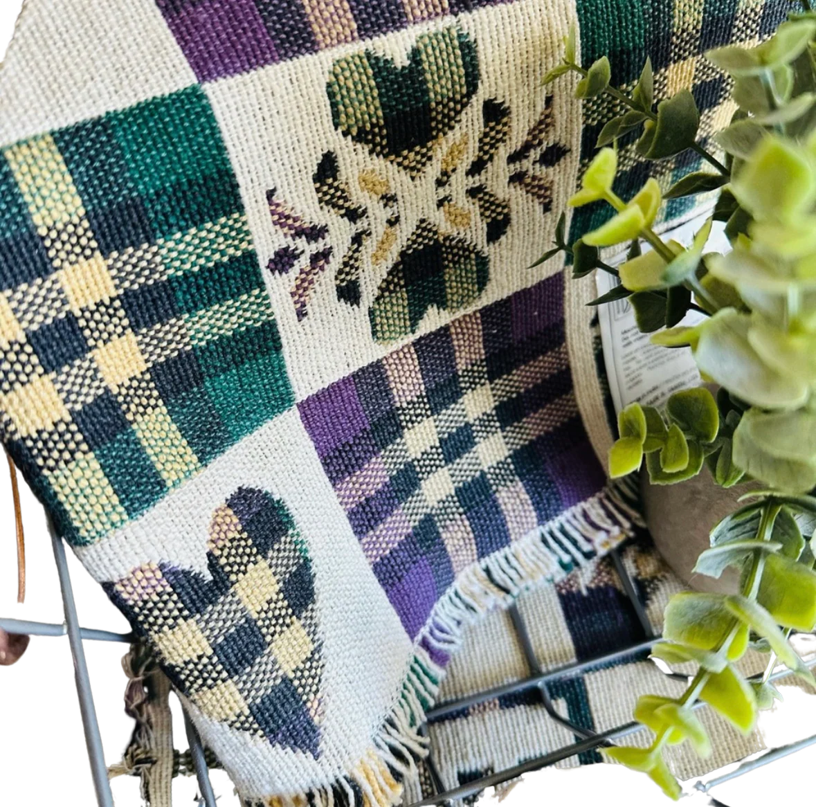 90s New Rustic Farmhouse Checkered Place Mats by Park B Smith - Image 3