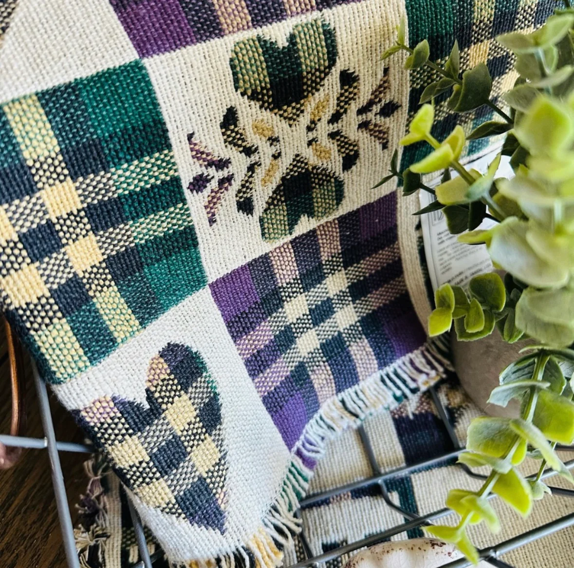 90s New Rustic Farmhouse Checkered Place Mats by Park B Smith - Image 7