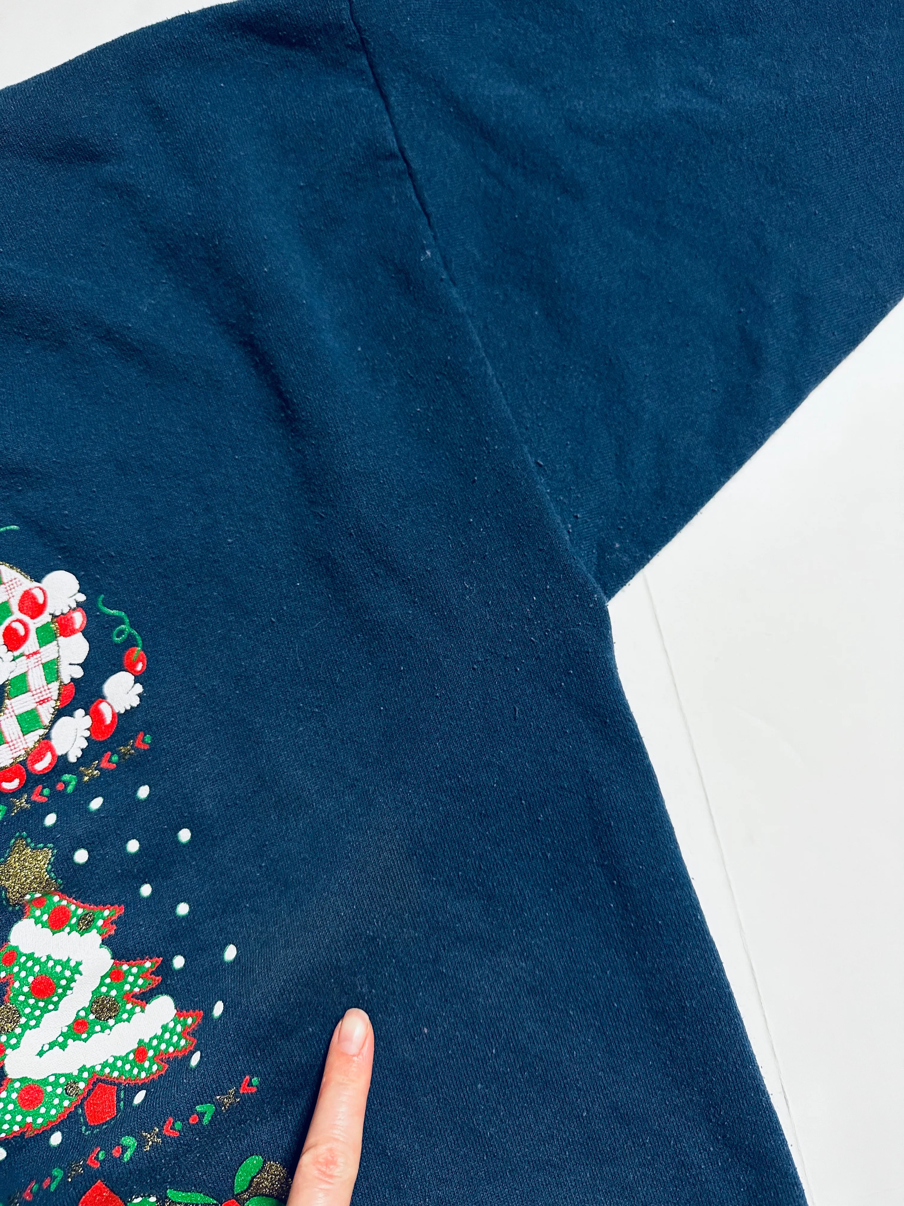 90s Noel Santa Clause Ugly Christmas Sweatshirtp By Mbc - Image 10