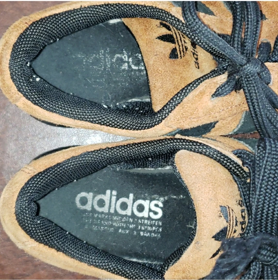 90s Norton 1995 Brown Suede Skater Skatboarding Shoes By Adidas - Image 7