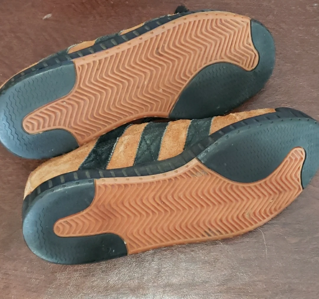 90s Norton 1995 Brown Suede Skater Skatboarding Shoes By Adidas - Image 8