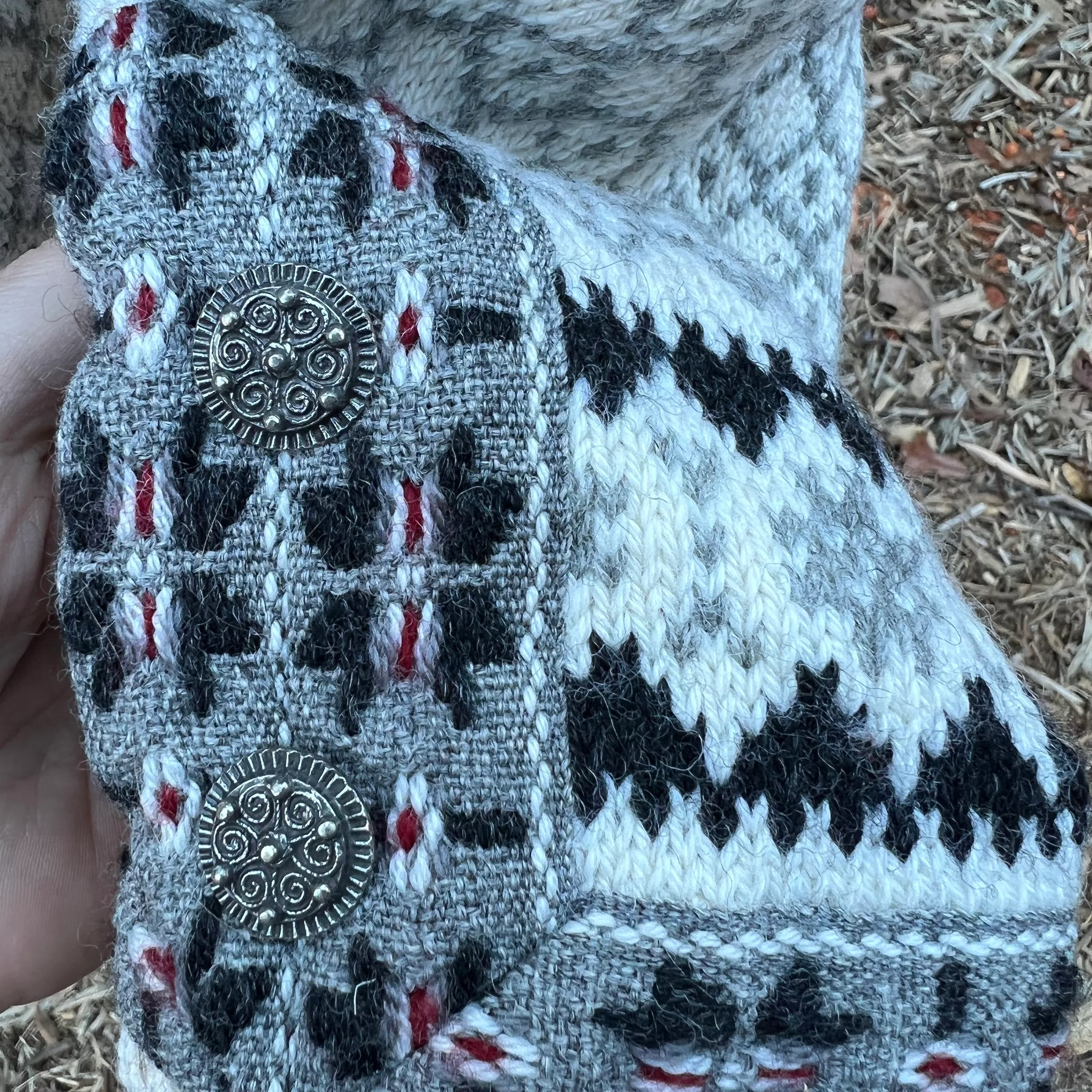 90s Norweigan Wool Cardigan By Voss - Image 5