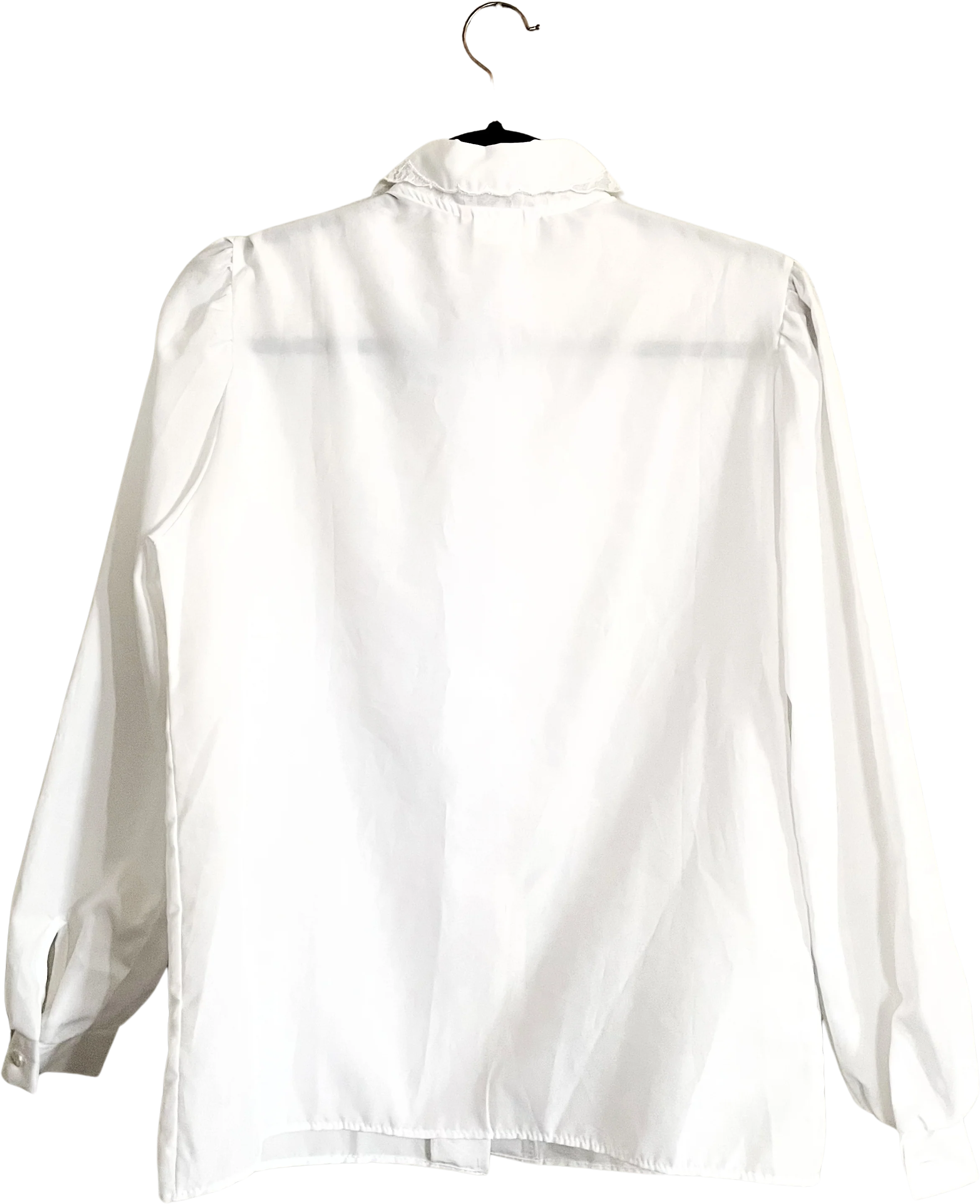 90s Nwot Deadstock Lace Collar Blouse By Act III - Image 2