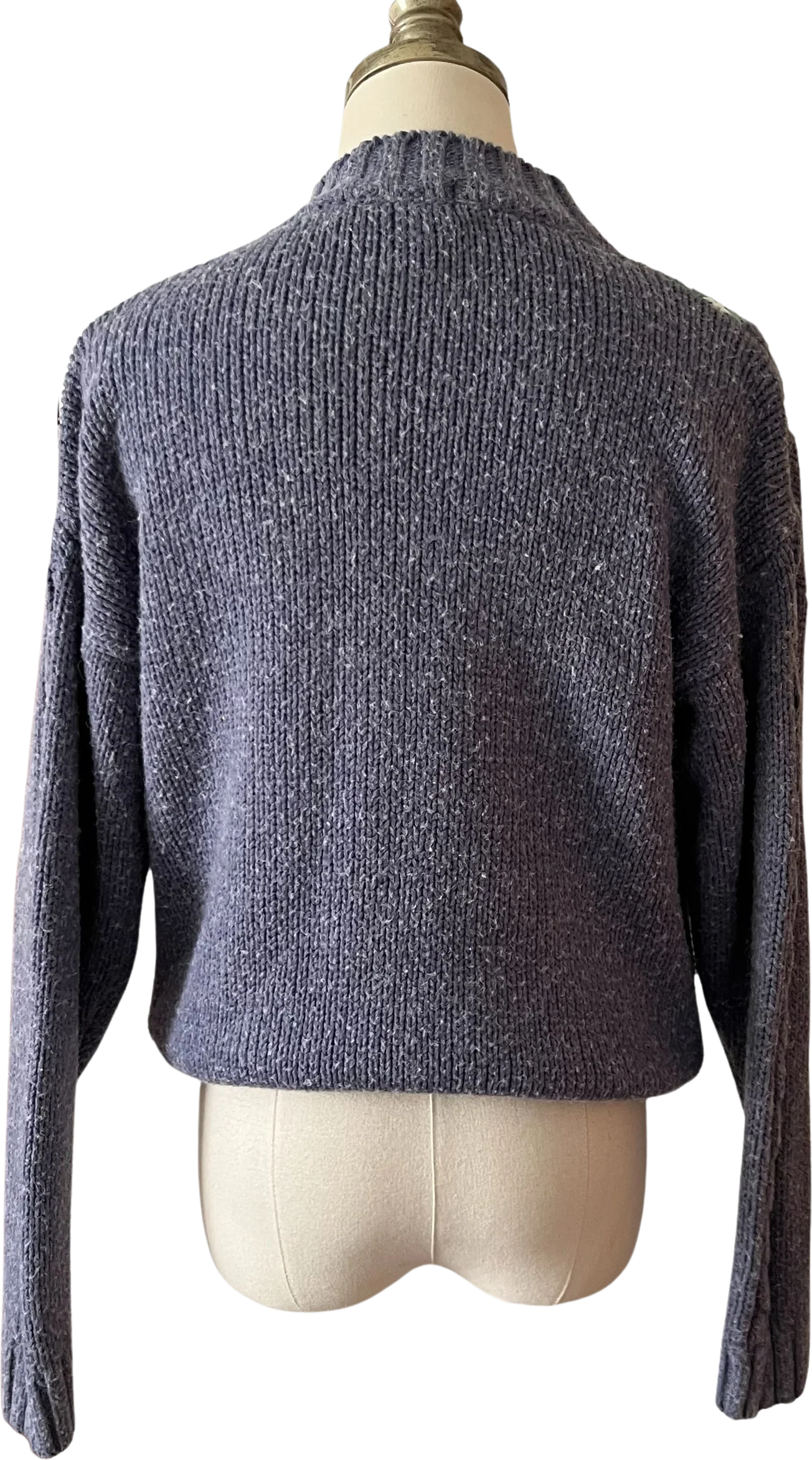 90s Pastel Icelandic Grandma Kawaii Knit Sweater By Gina Peters - Image 2