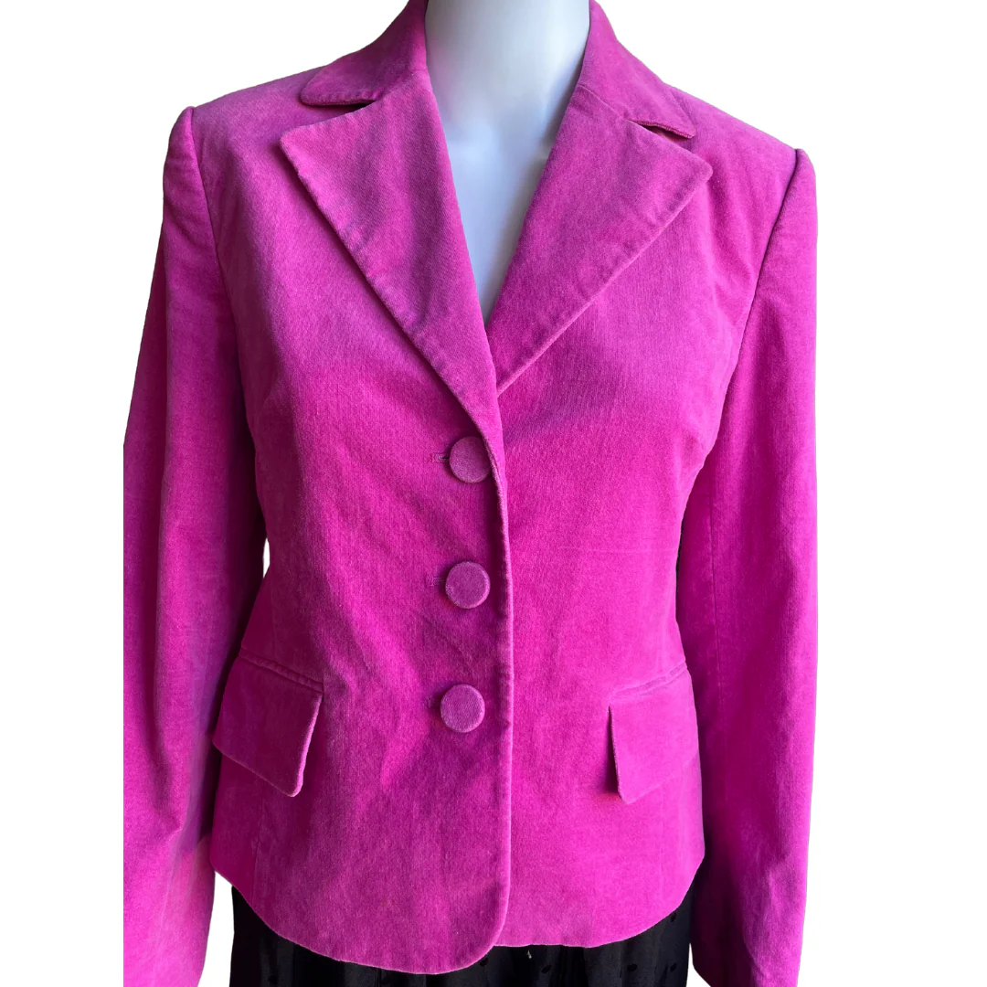 90s Pink Vintage Blazer by Madison Studio - Image 3