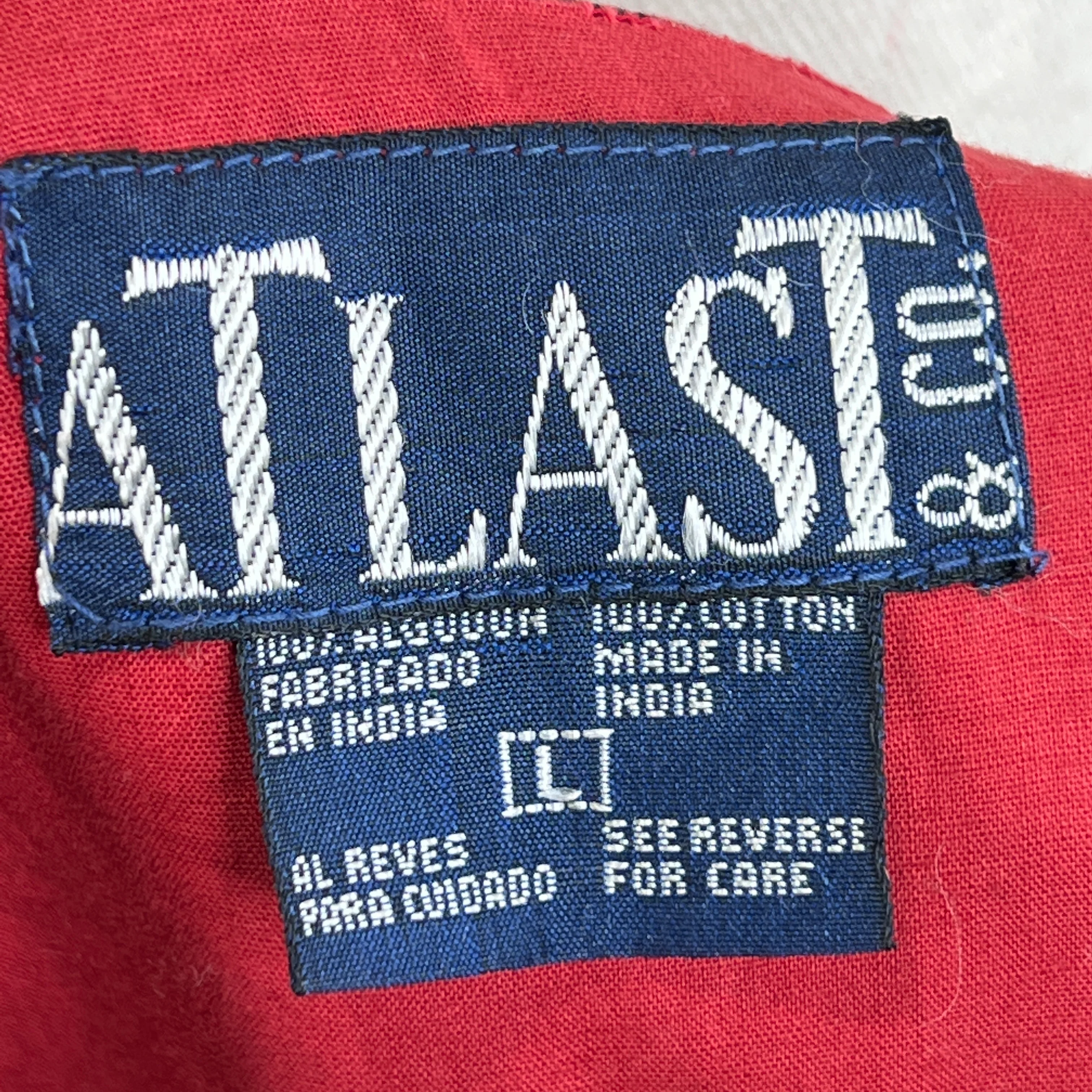 90s Red Western Plaid Rodeo Cowboy Vest by Atlast & Co - Image 4