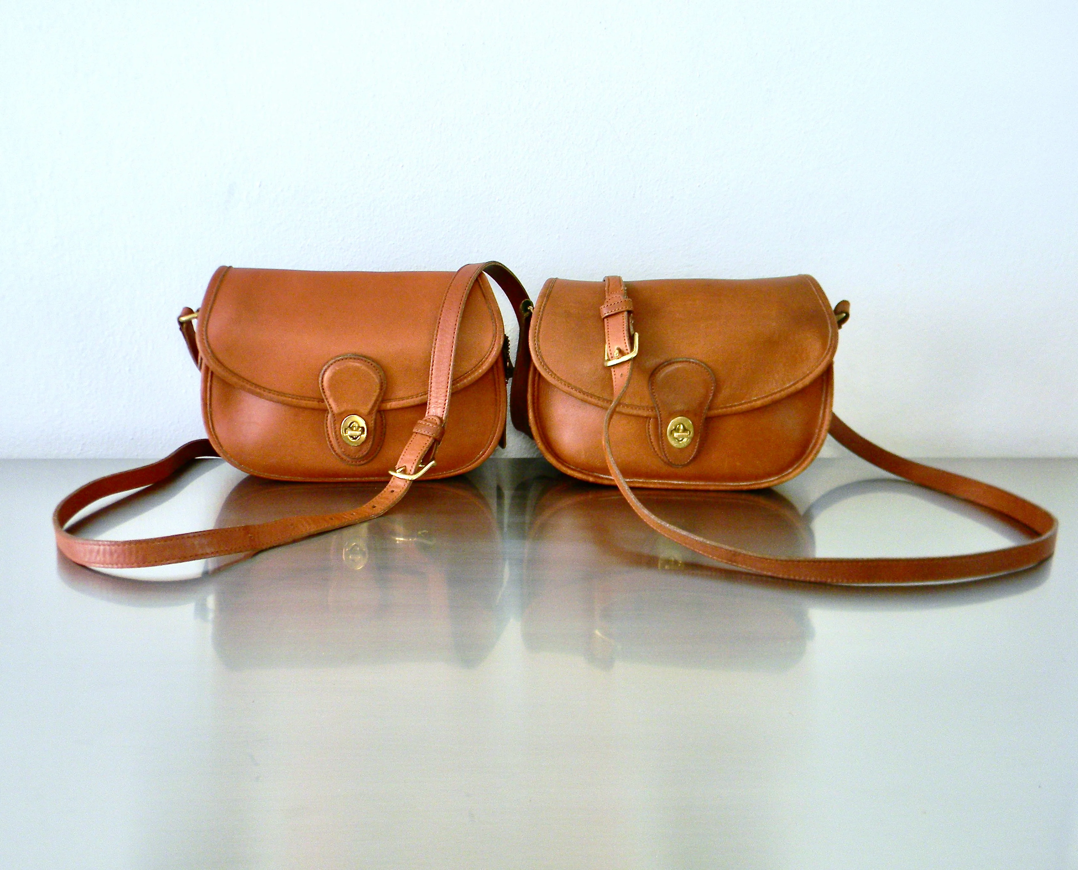 90s Refurbished 1999 British Tan Prairie Bag By Coach - Image 13