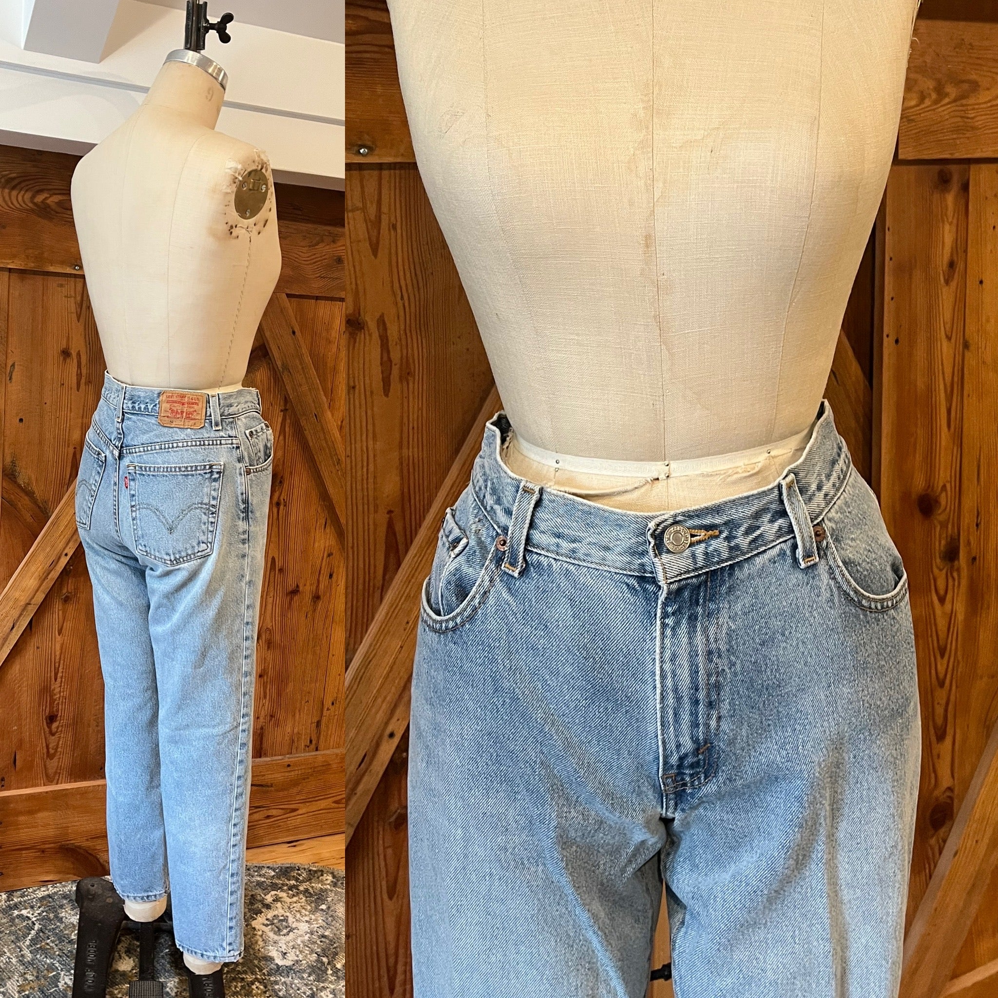 90s Relaxed Tapered Leg Levis 550 Boyfriend Jeans By Levis - Image 3