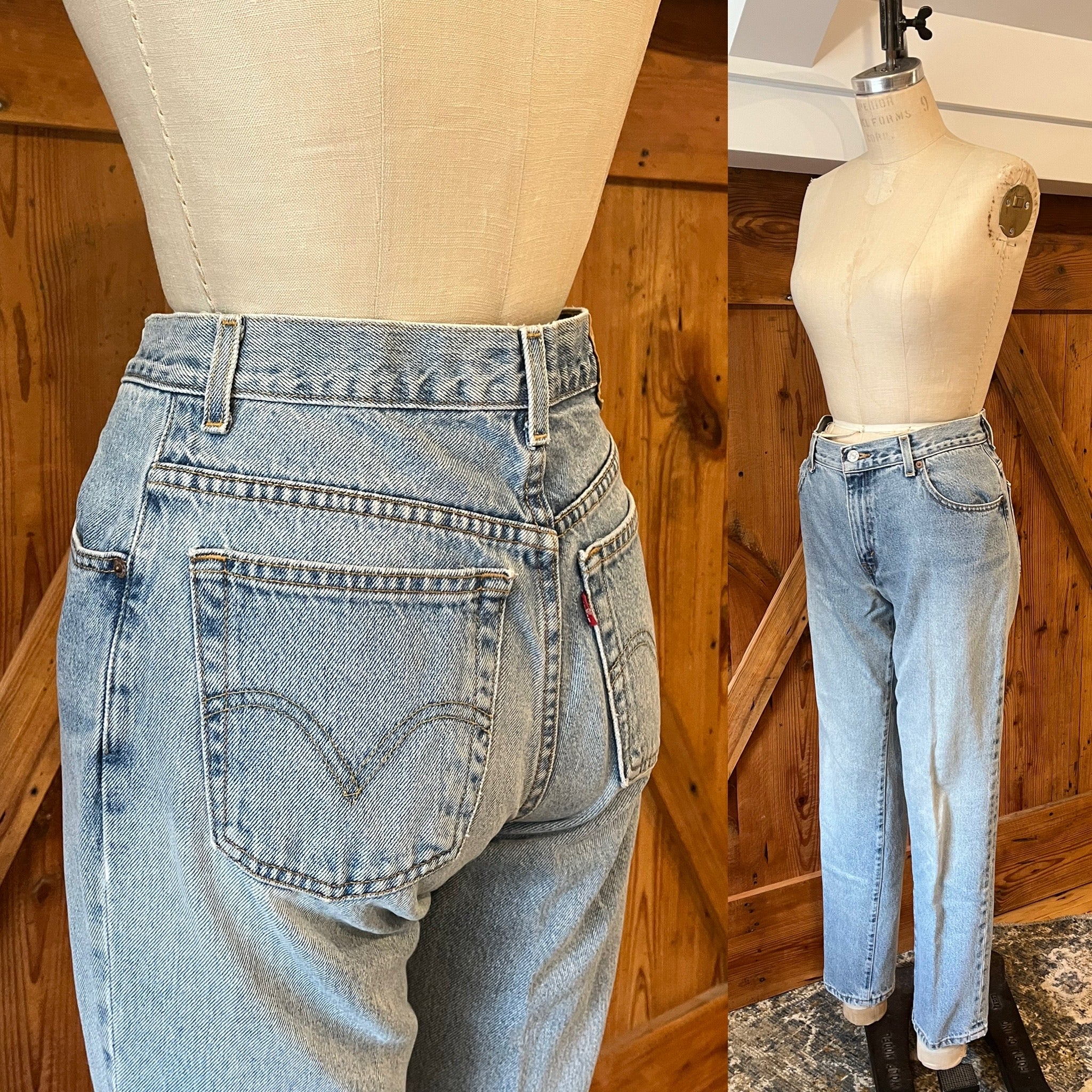 90s Relaxed Tapered Leg Levis 550 Boyfriend Jeans By Levis - Image 4