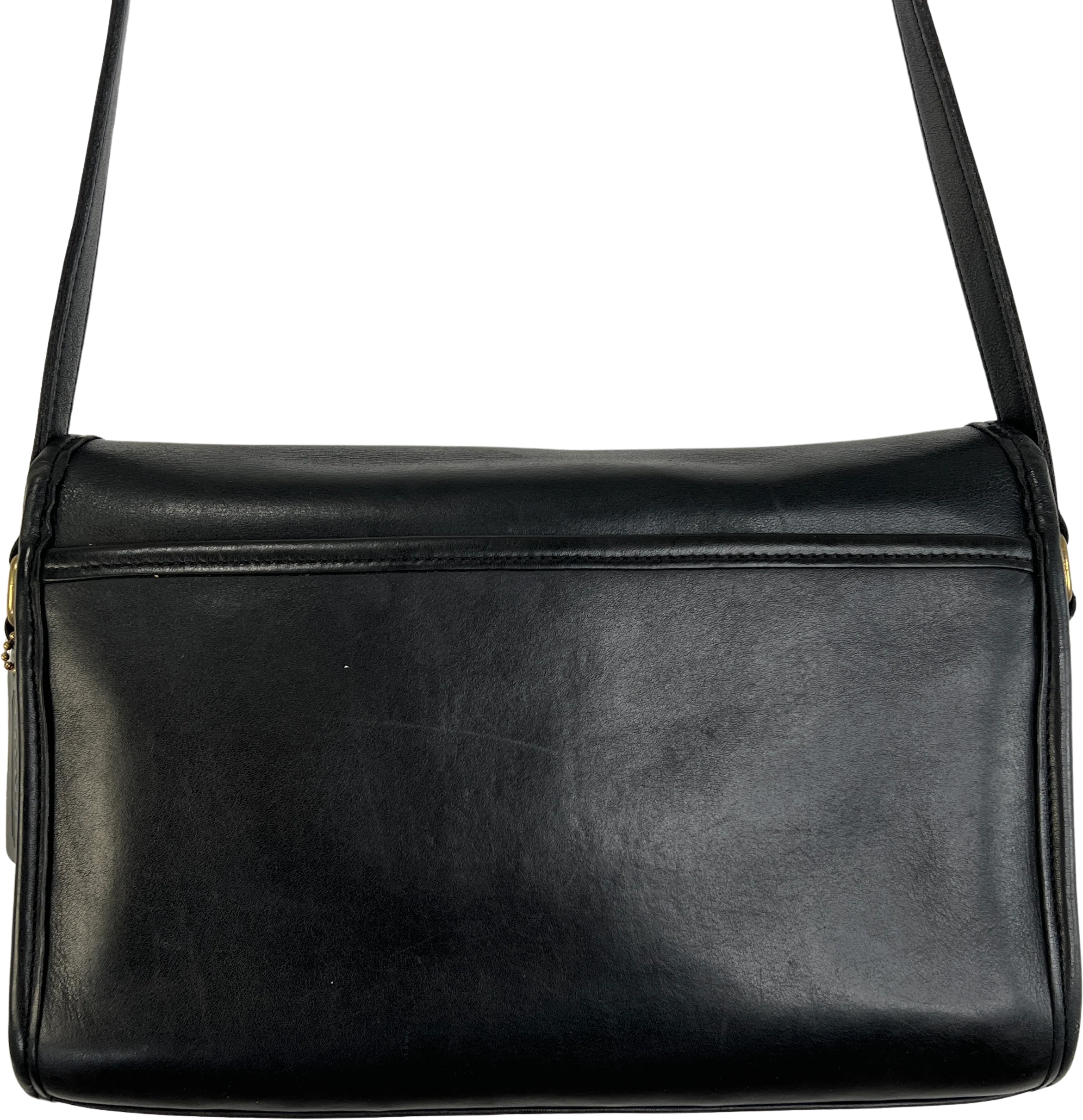 90s Ridgefield Flap Bag #9812 Leather Handbag Preppy By Coach - Image 2