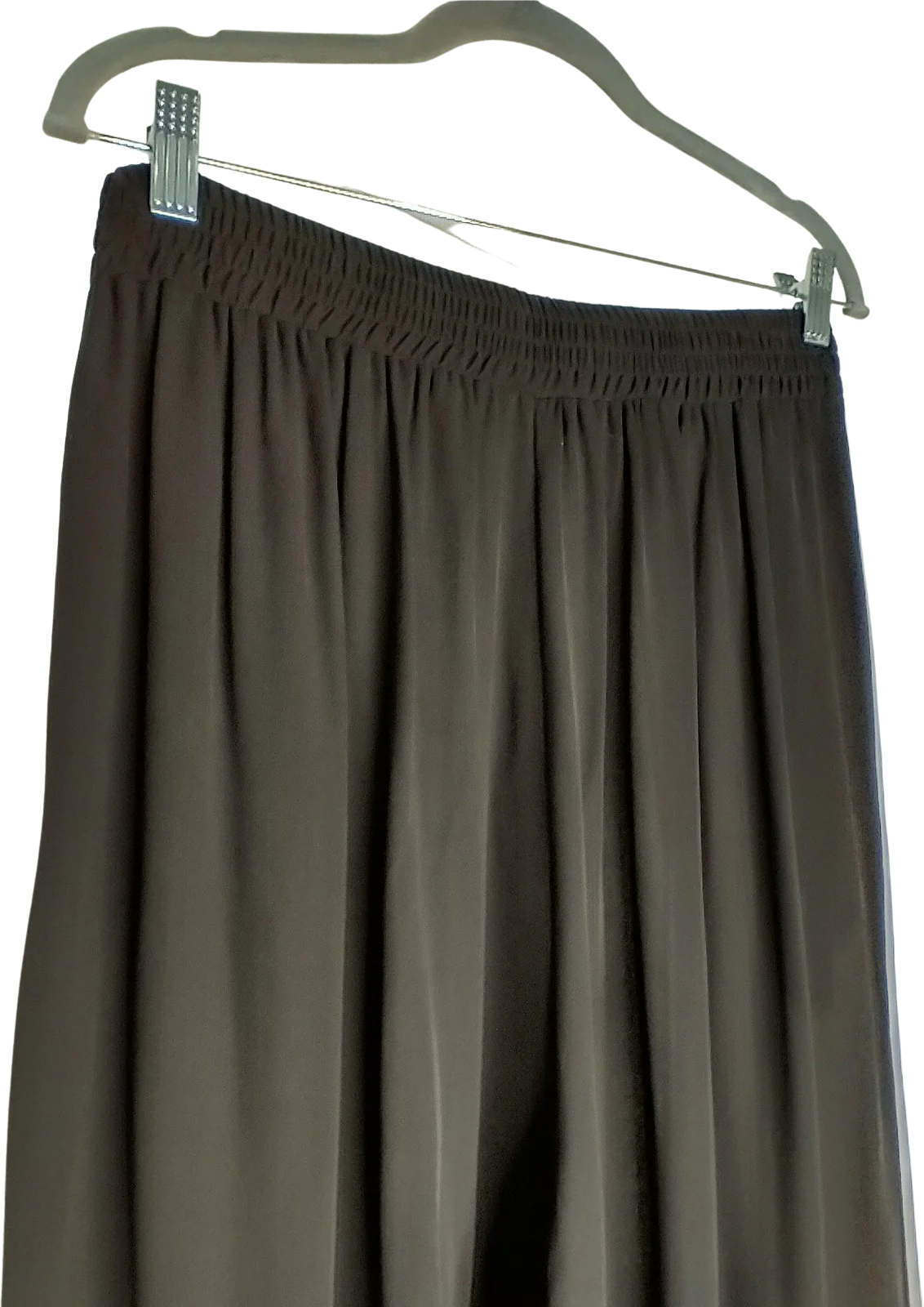 90s Silk Chiffon Wide Leg Pants By Et Vous - Image 2
