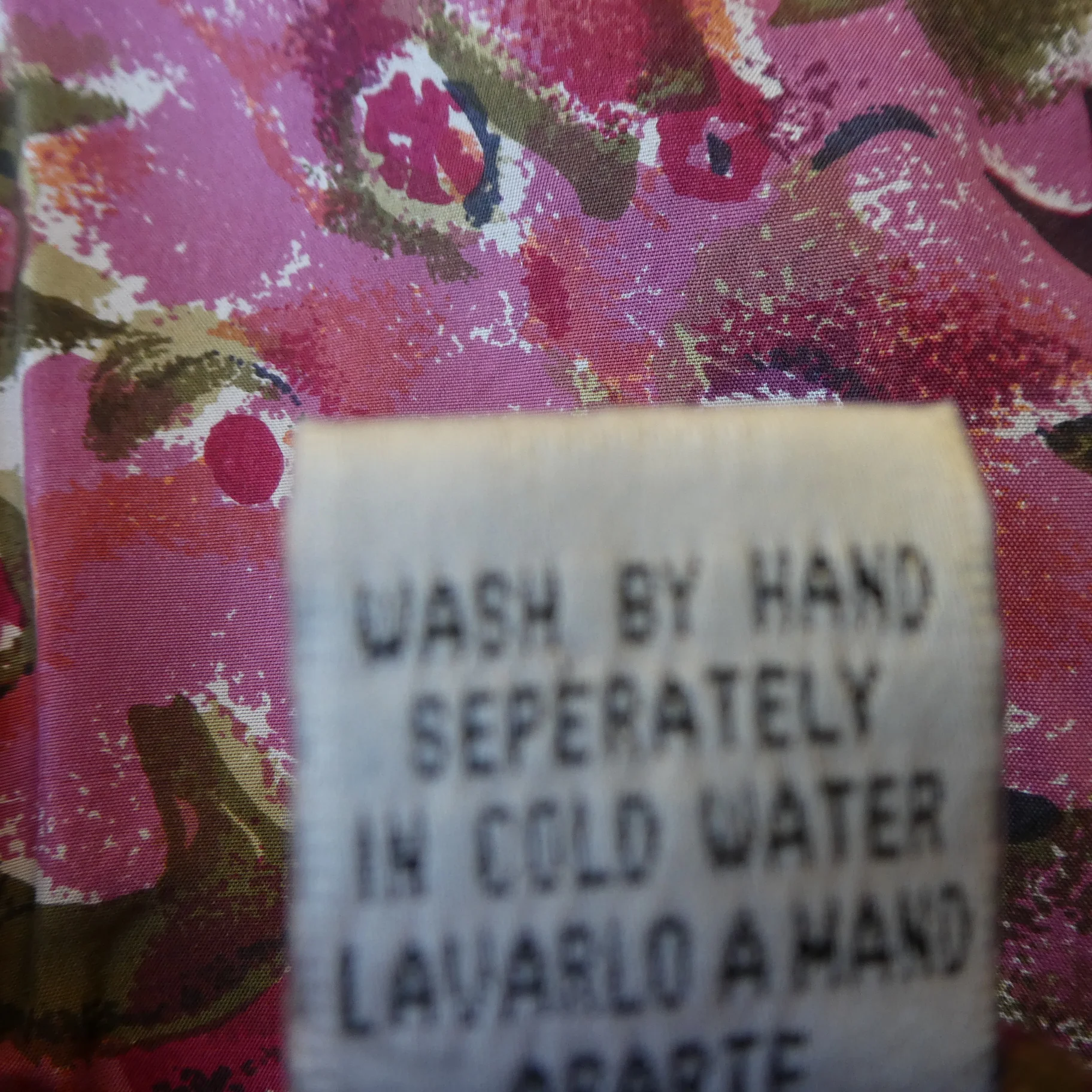 90s Silk Floral Blouse Balloon Sleeves M By Laura Ashley - Image 9