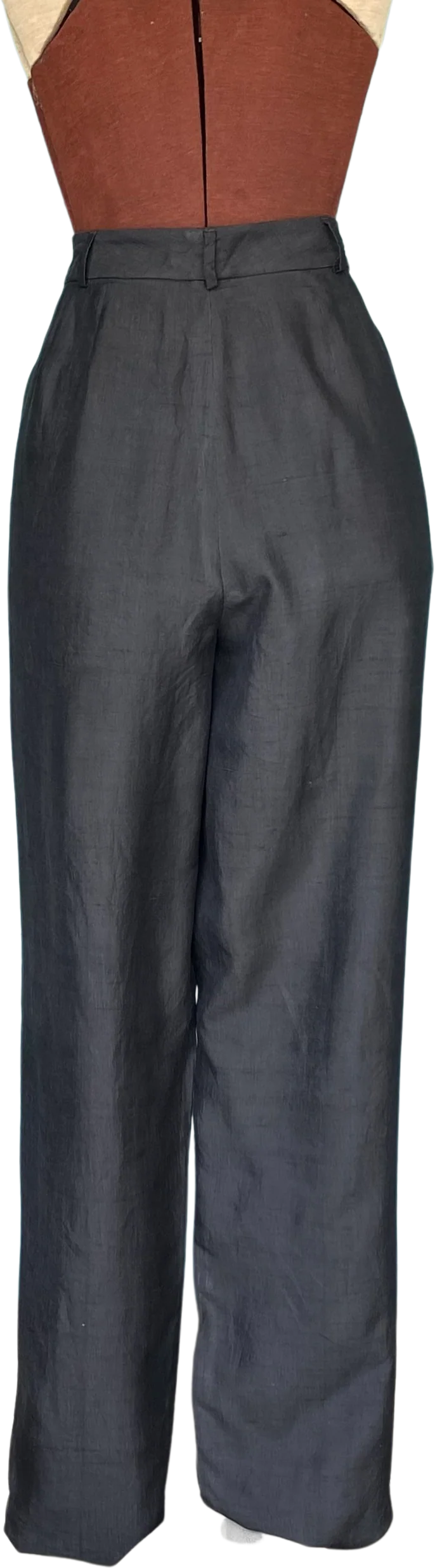 90s Silk Pants Black Dkny Womens Trousers 90s Pants By Donna Karan New York - Image 2