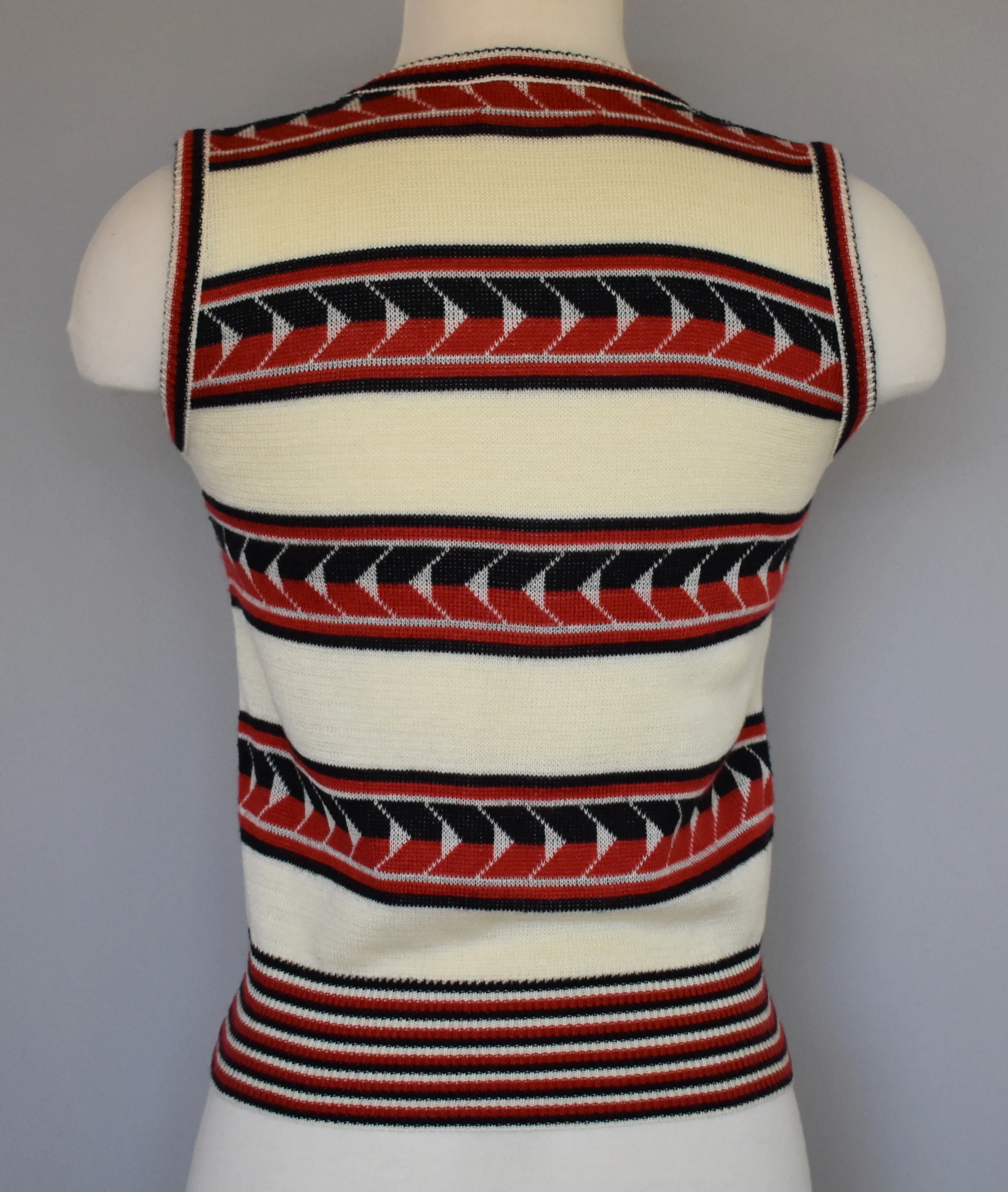 90s Southwest Stripe Cardigan Sweater And Tank Top Set By Kitty Hawk - Image 5