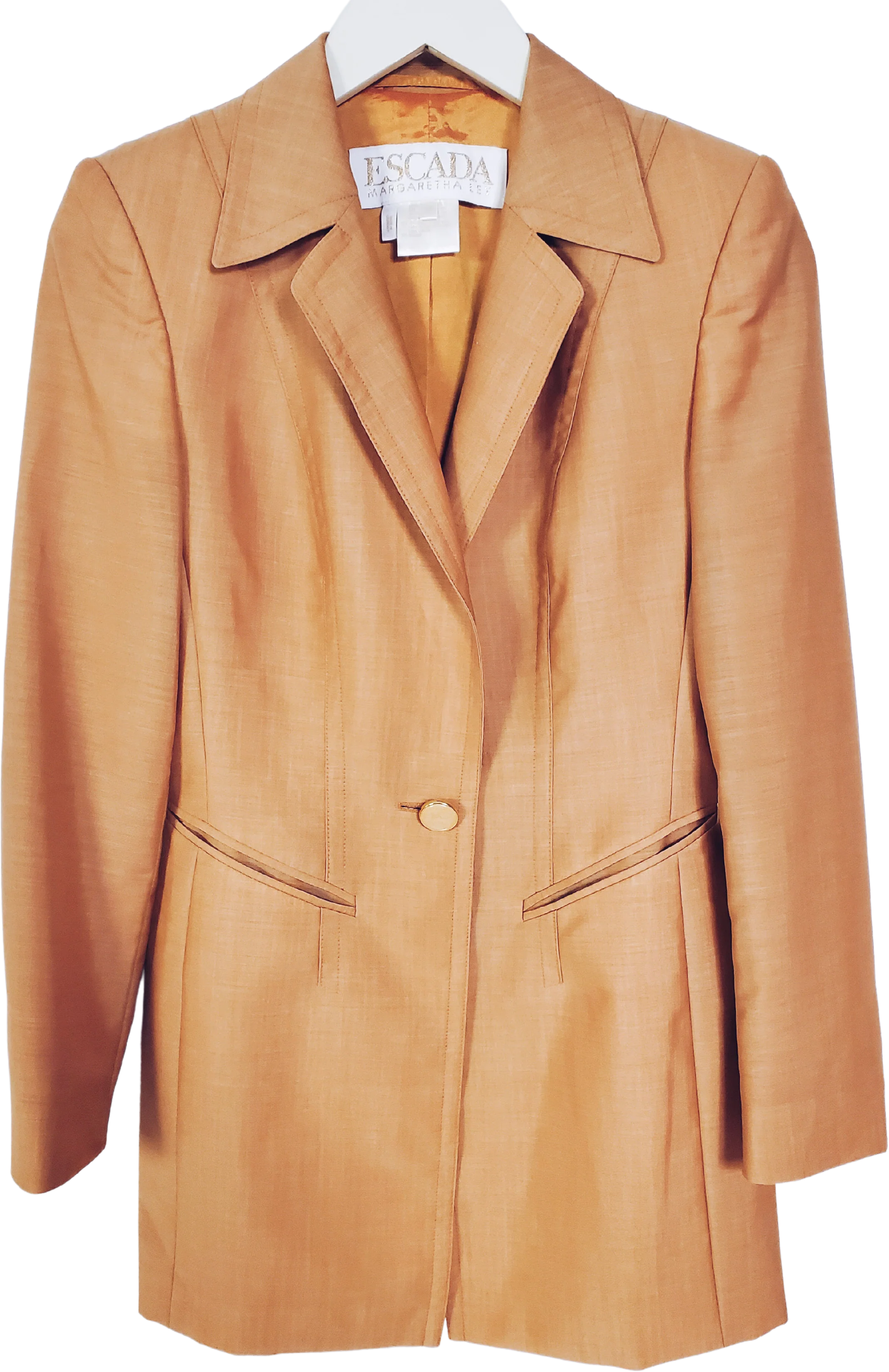 90s Tailored Blazer By Escada