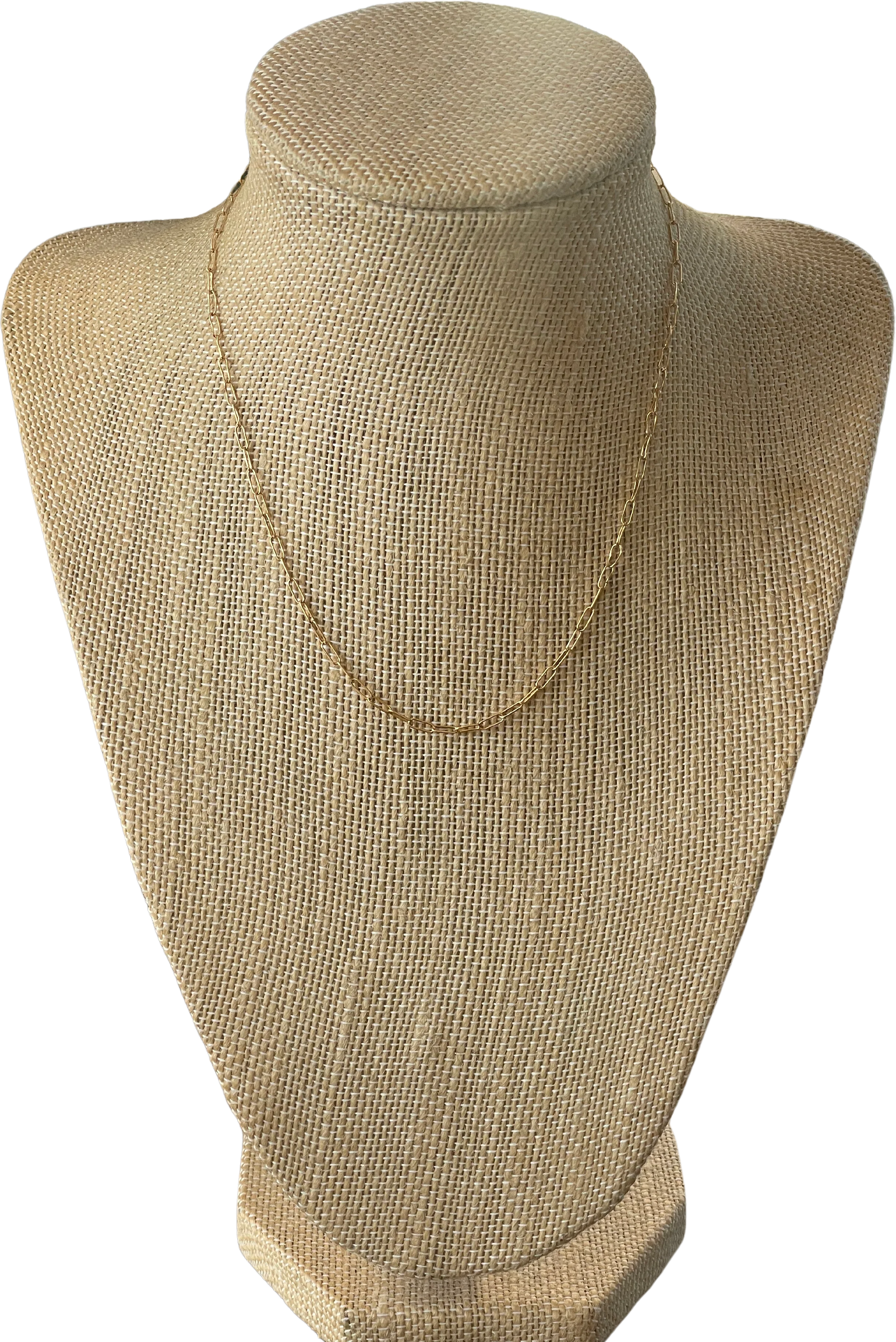 90s Thin 14k Gold Filled Link Chain
