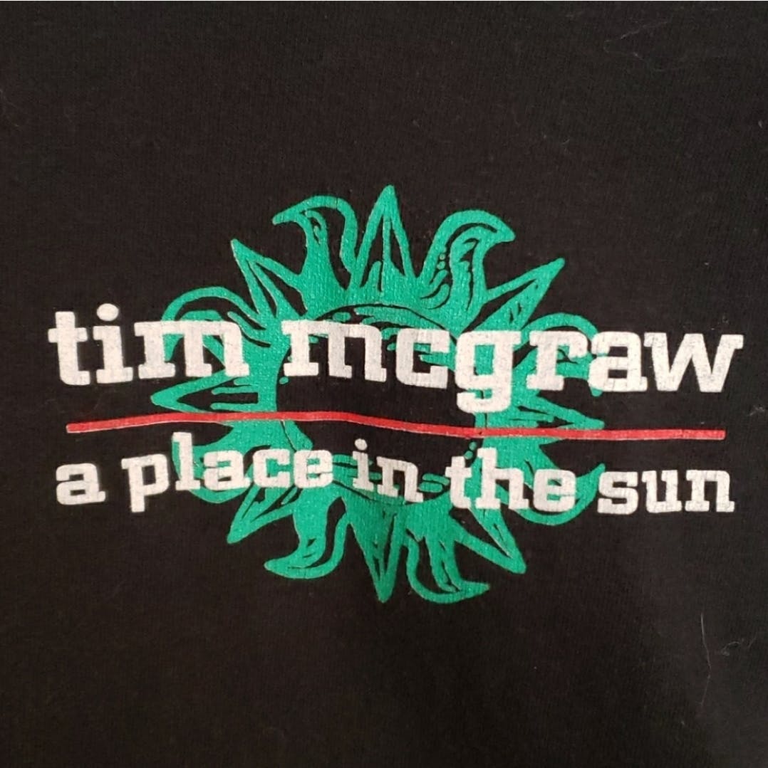 90's Tim Mcgraw a Place In The Sun Tour T-Shirt by Copa Banana - Image 5