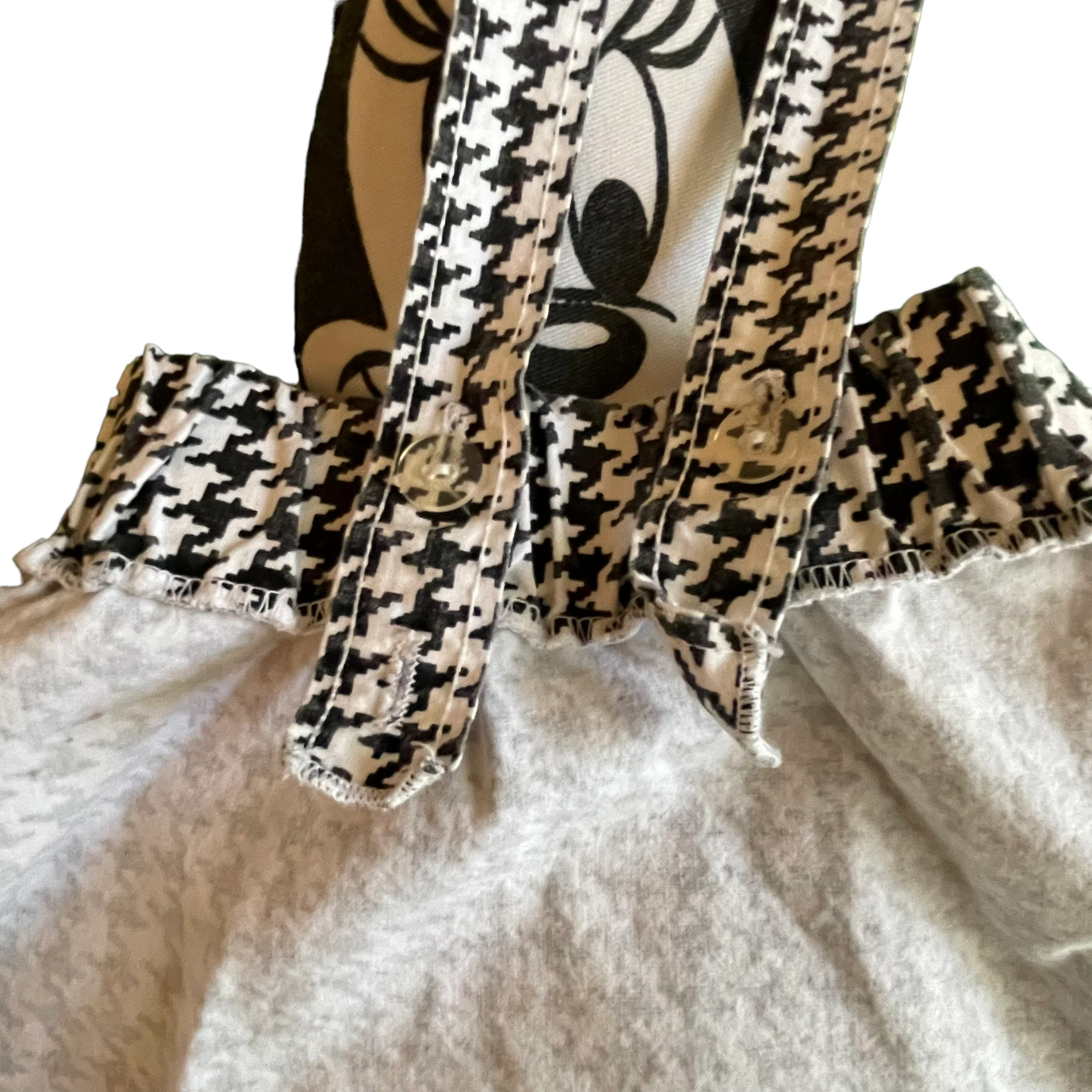 90s Toddler Minnie Mouse Pinafore Overall Dress 4t 3t By Mickey and Crew - Image 4
