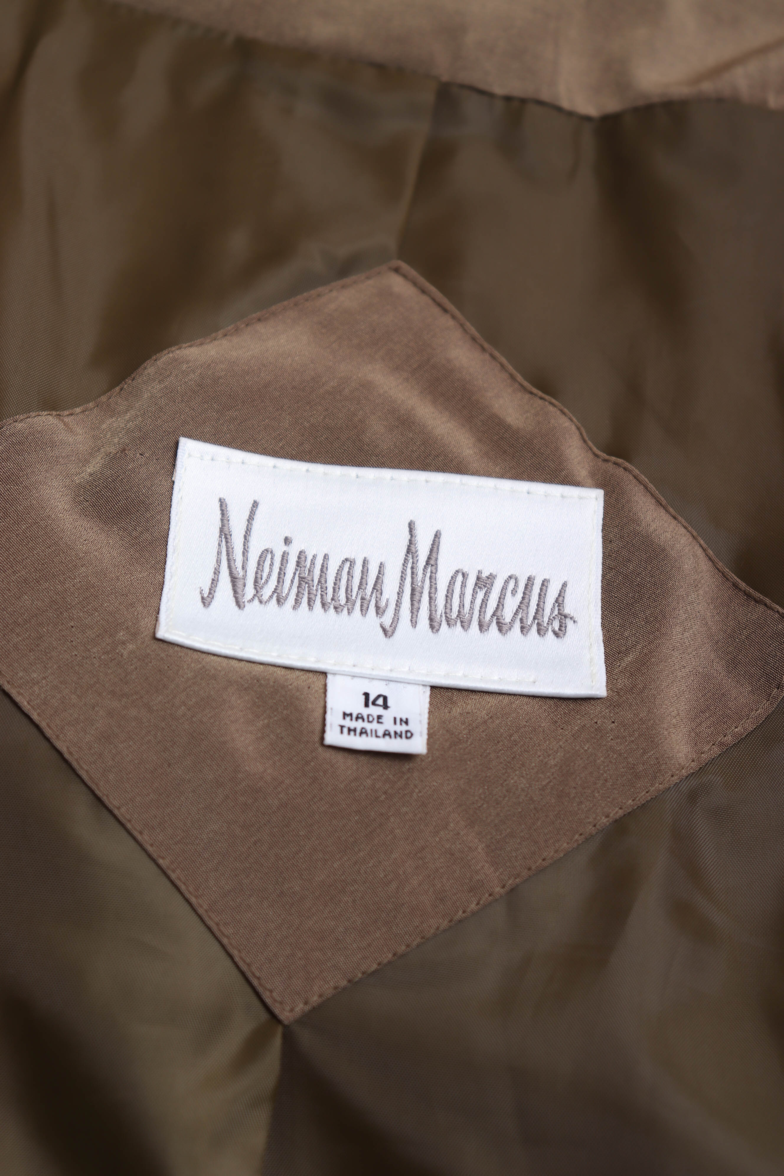 90s Trench Coat L/xl by Neiman Marcus - Image 11