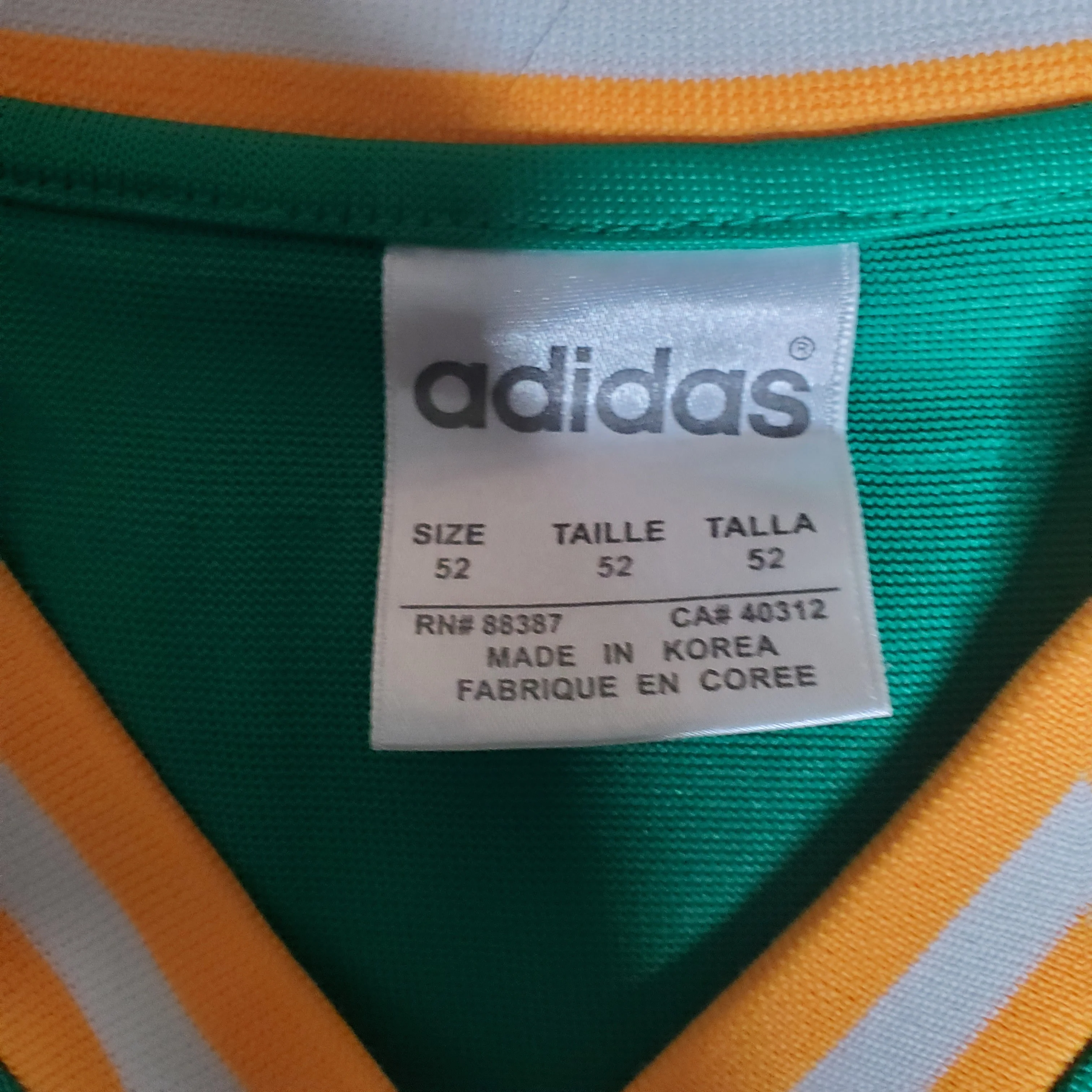 90s True School Joe Montana Notre Dame Football Jersey By Adidas - Image 4