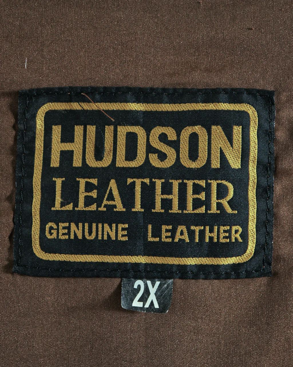 90s Two-tone Leather Fringed Vest By Hudson Leather - Image 7