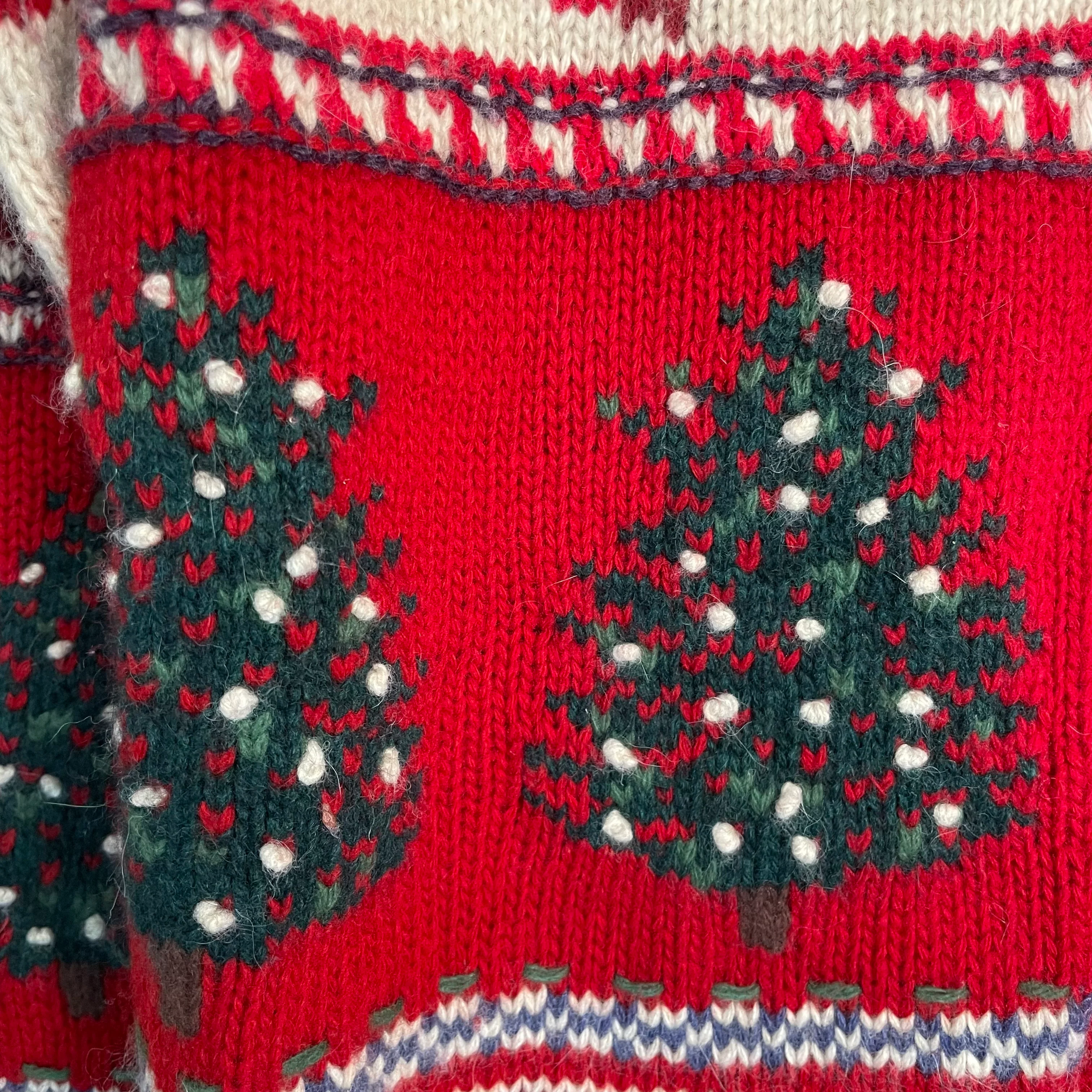 90s Ugly Christmas Cardigan Sweater By Design Options - Image 4