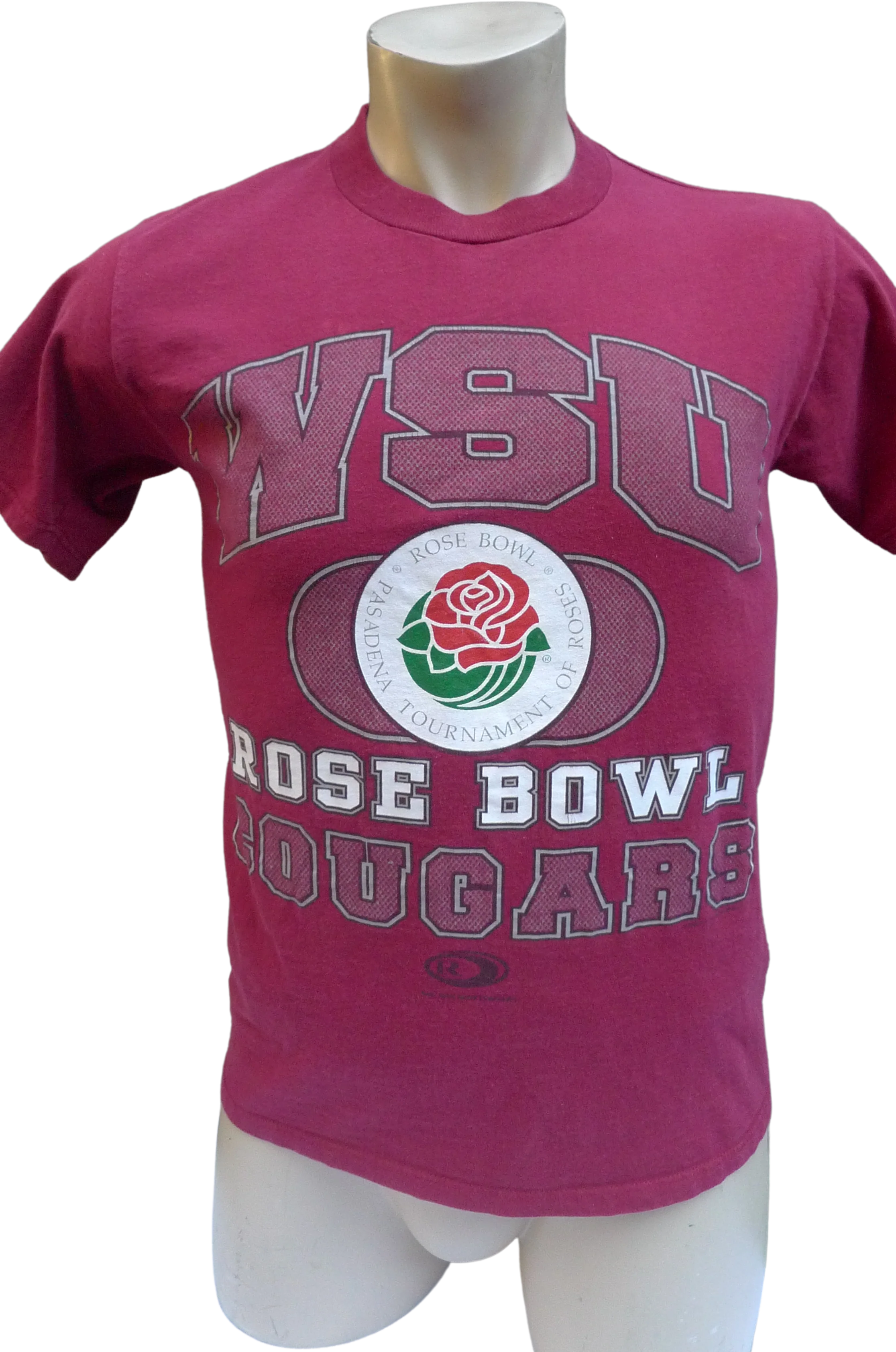 90s Unisex 40 * 1998 Washington State Rose Bowl Shirt By Red Oak