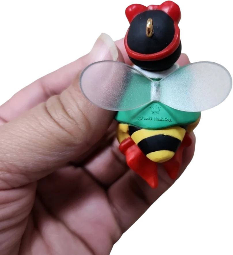 90s Vintage 1993 Keepsake Ornament Mom-to-bee by Hallmark - Image 2