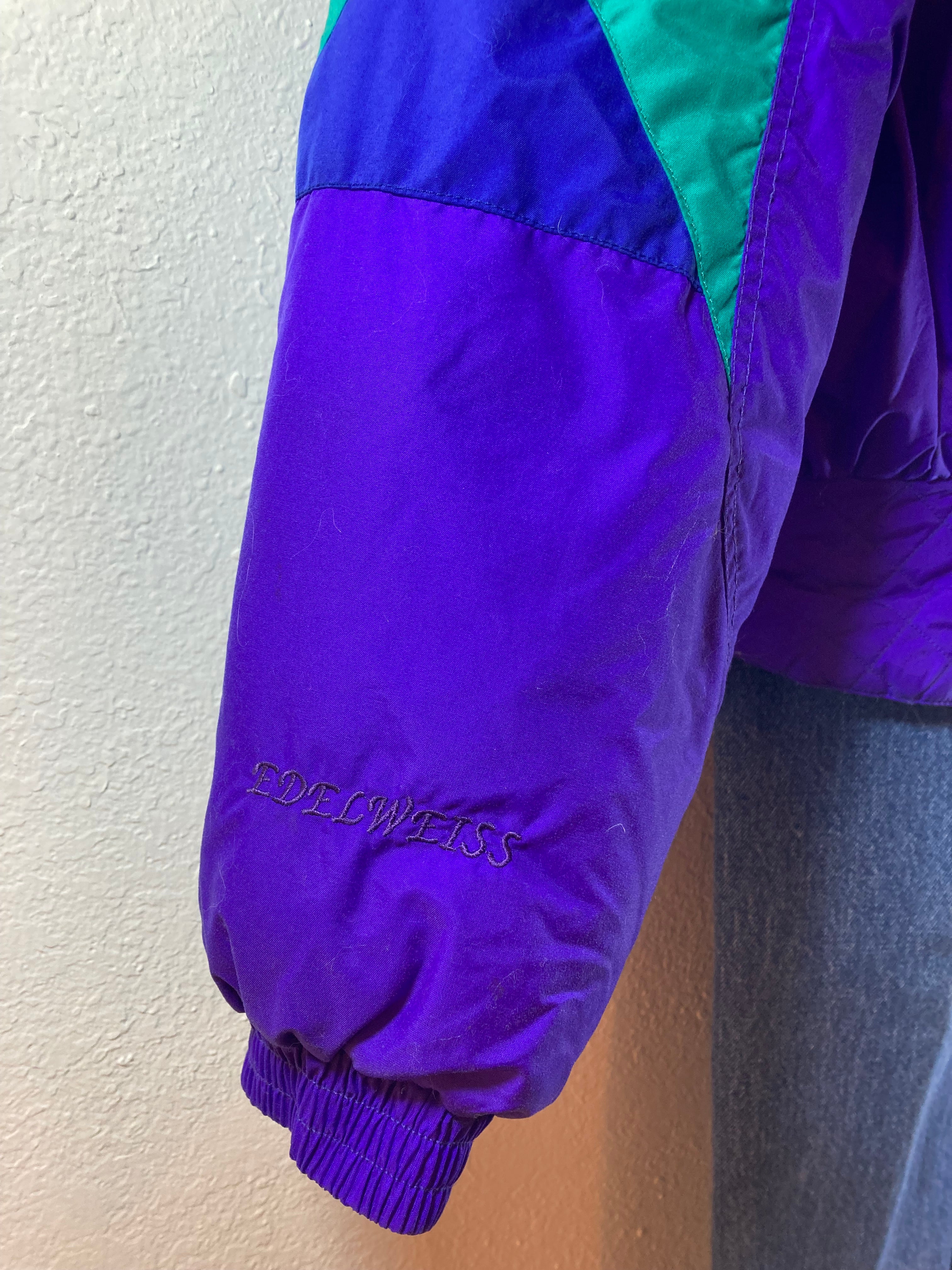 90s Vintage Eidelweiss Women's Puffer Jacket by Eidelweiss - Image 3