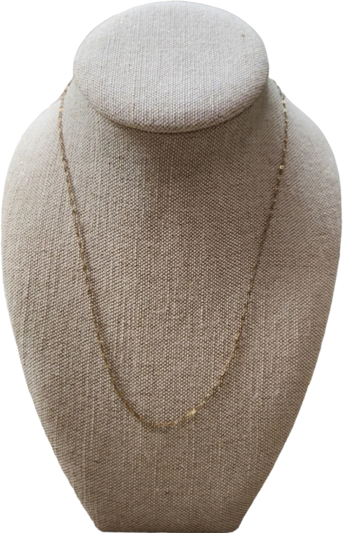 90s Vintage Gold Toned Link Necklace