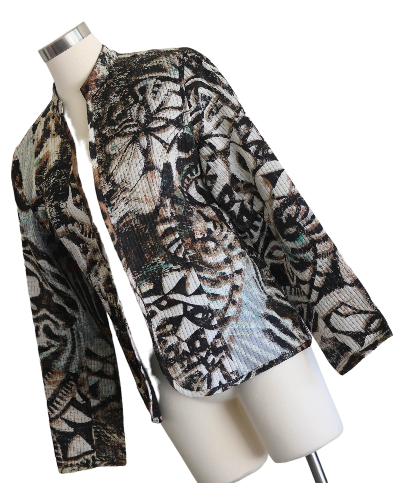 90s Vintage Quilted Jacket - Image 2