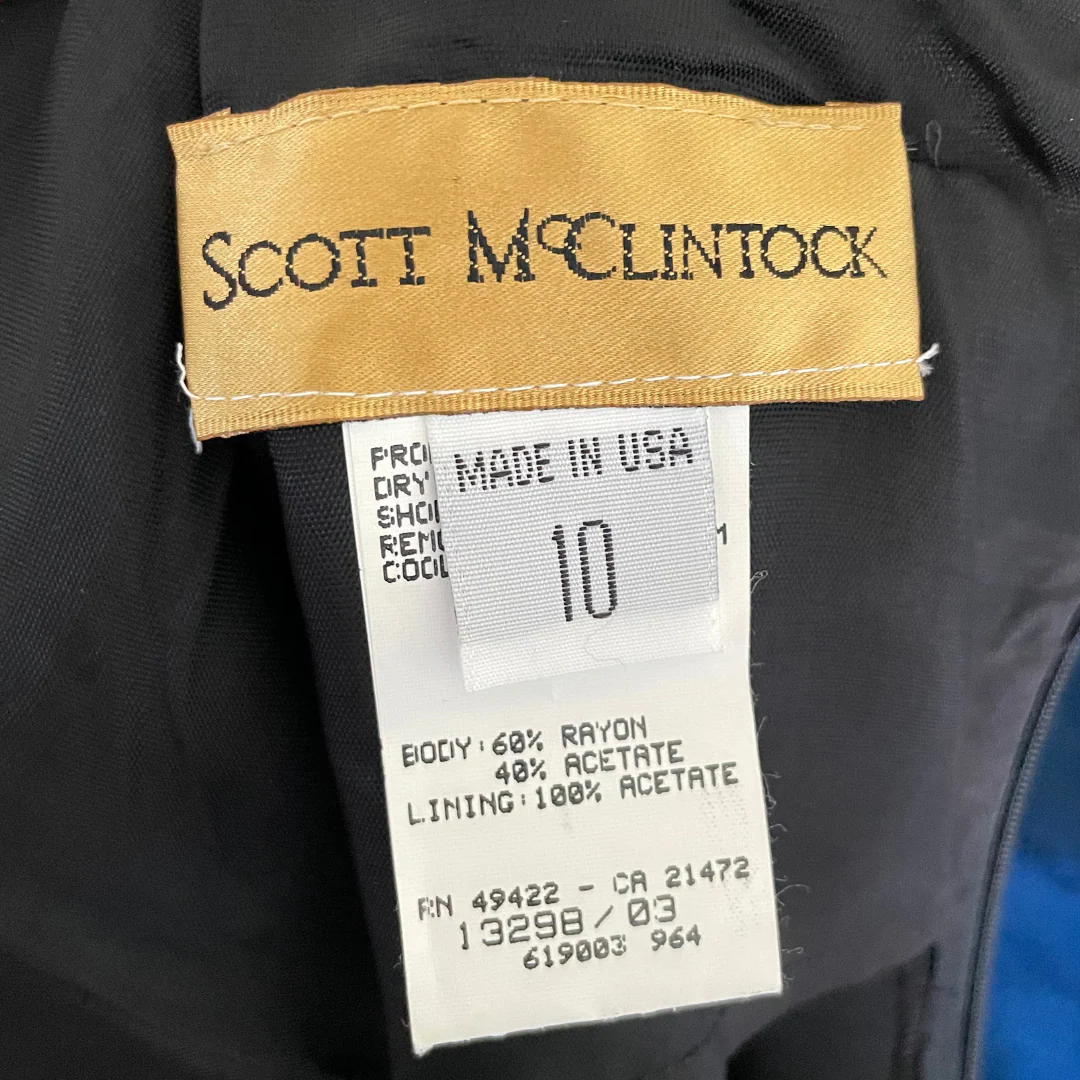 90s Vintage Scott Mcclintock Dress By Scott McClintock - Image 4