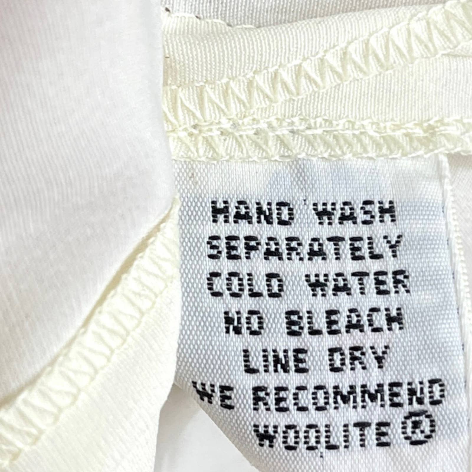 90s Vintage White Black Contrast Trim Button Up by Brownstone Studio - Image 7