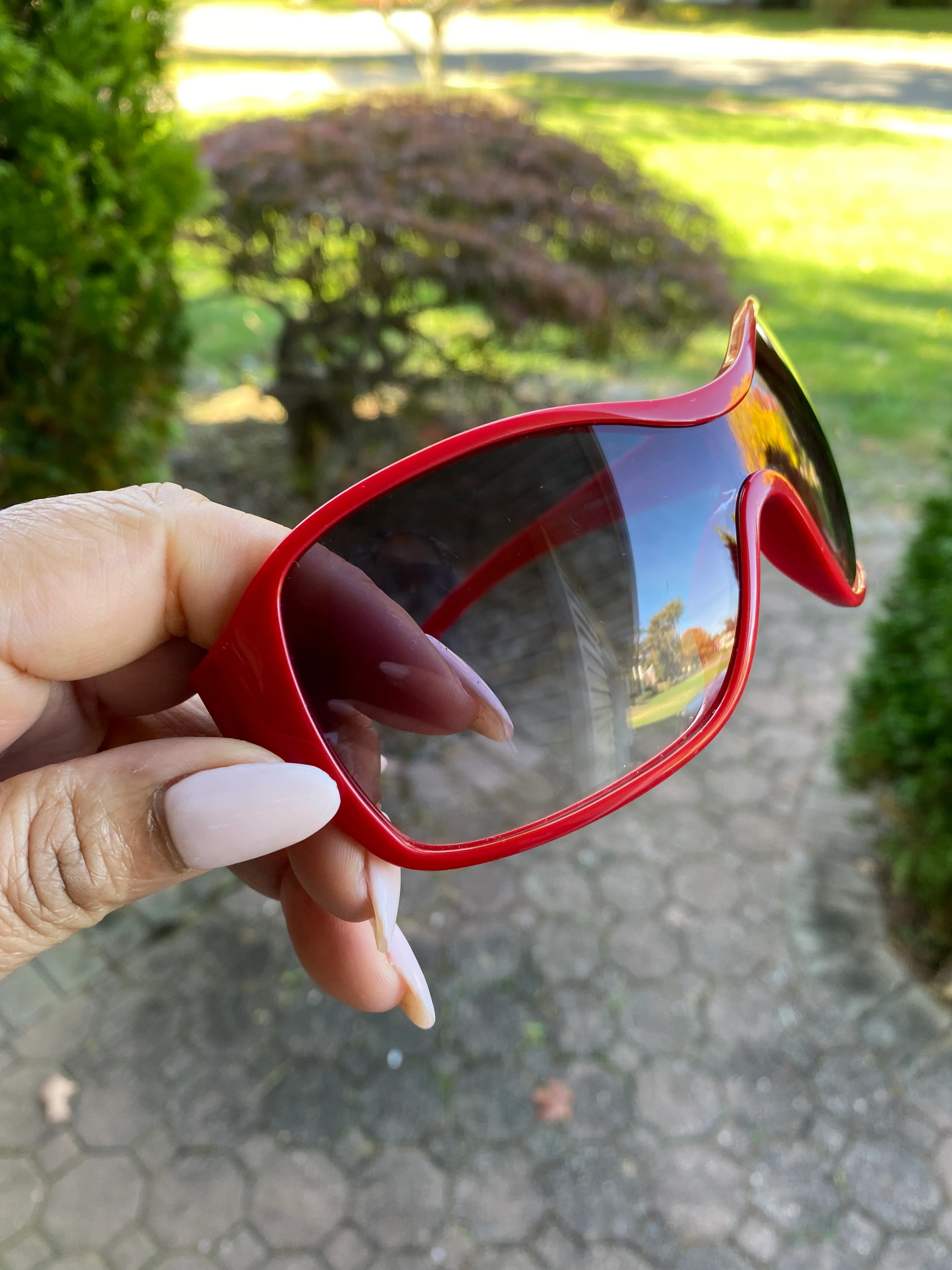 90s Vintage Women's Sunglasses By Dolce and Gabbana - Image 7