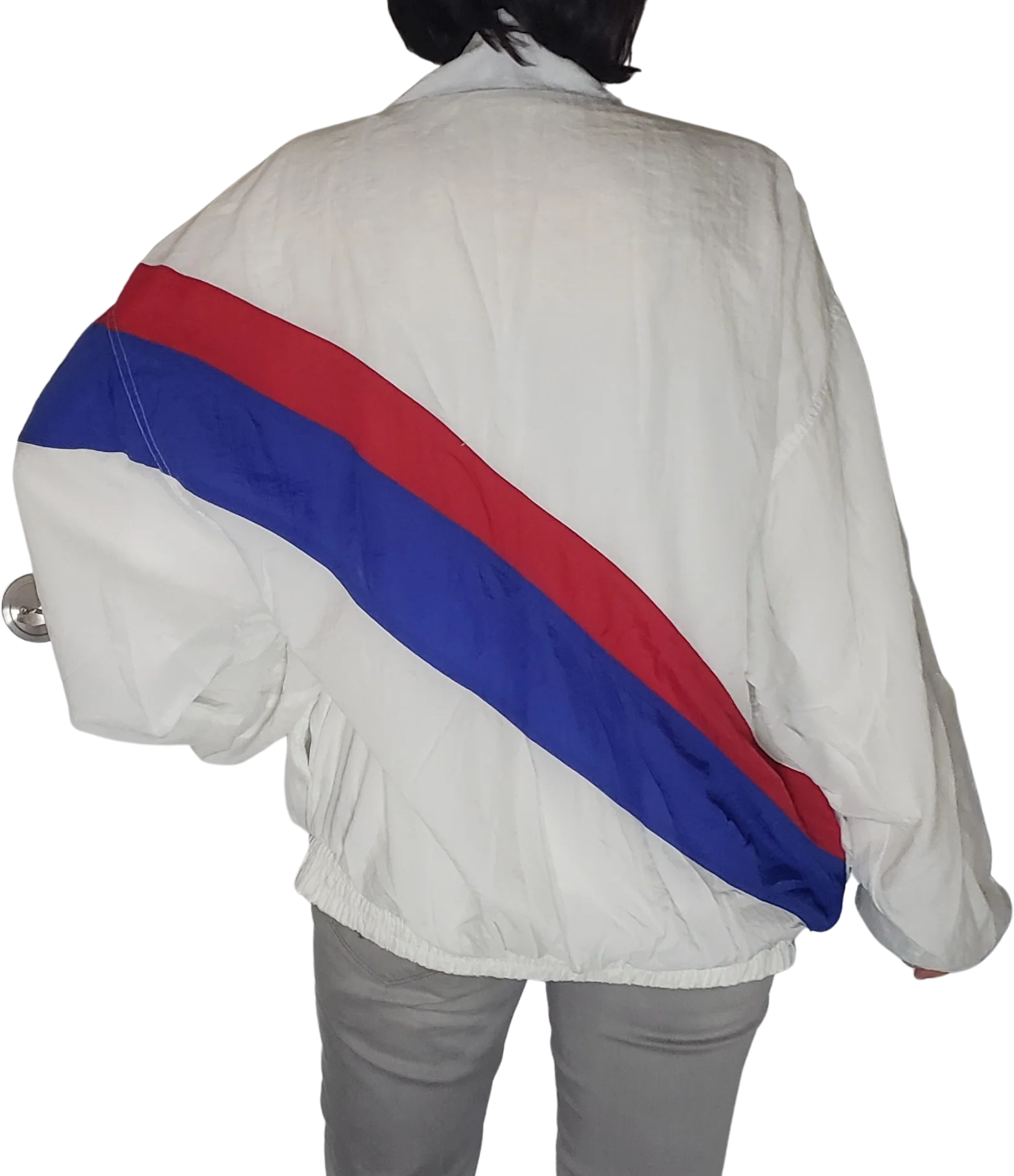 90s White Windbreaker By Van Heusen - Image 2
